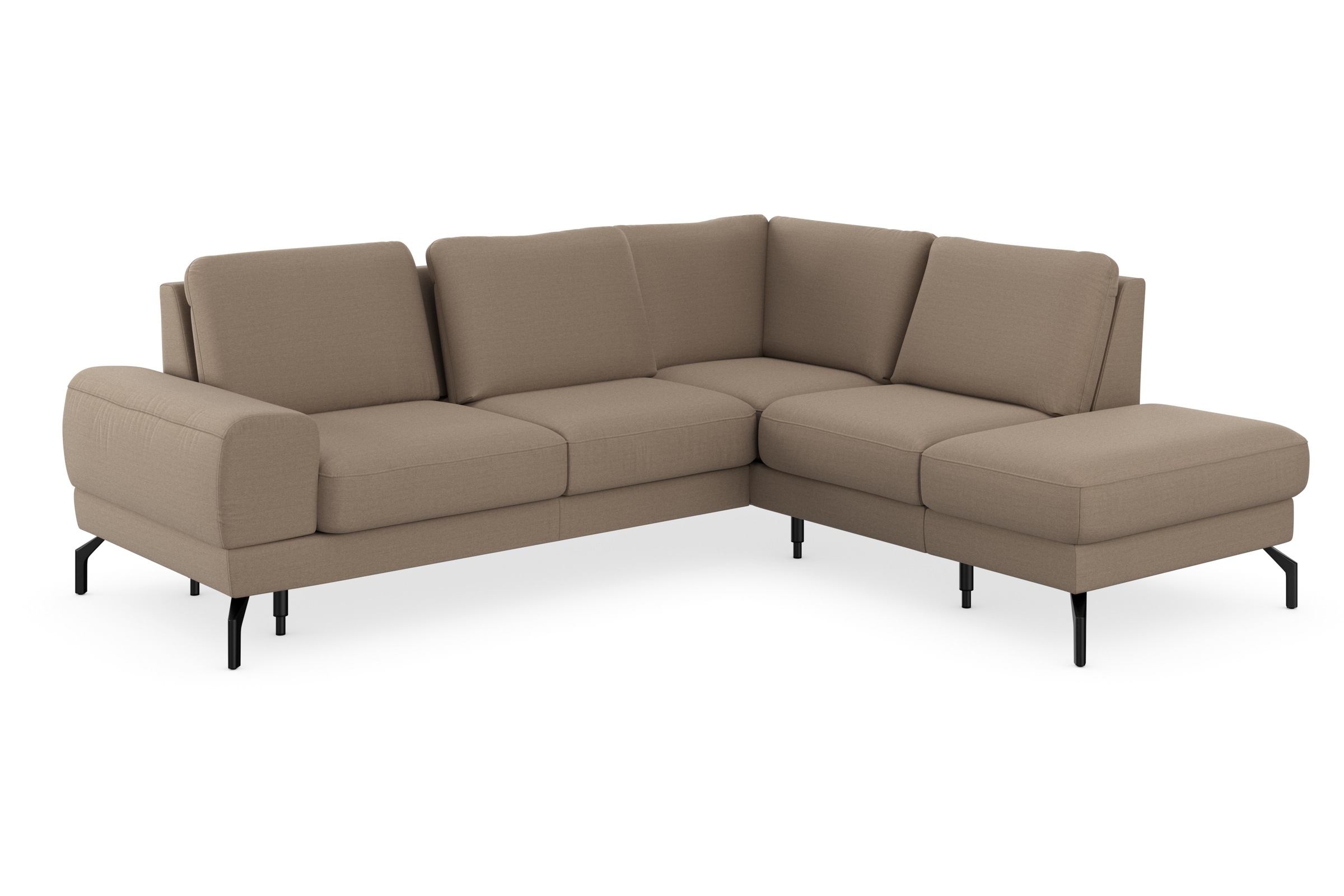 sit&more Ecksofa »Cinturo L-Form«, inklusive Sitztiefenverstellung und Federkern, Sitzhöhe 48 cm