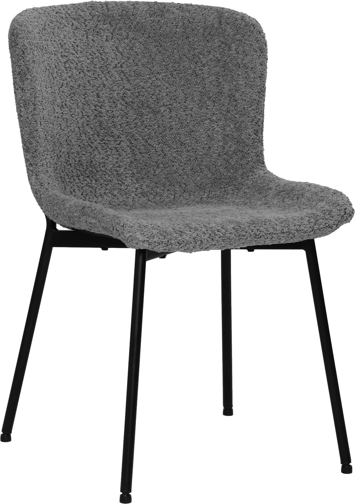 SIT 4-Fußstuhl, (Set), 2 St., Bouclé, Oeko-Tex zertifiziert