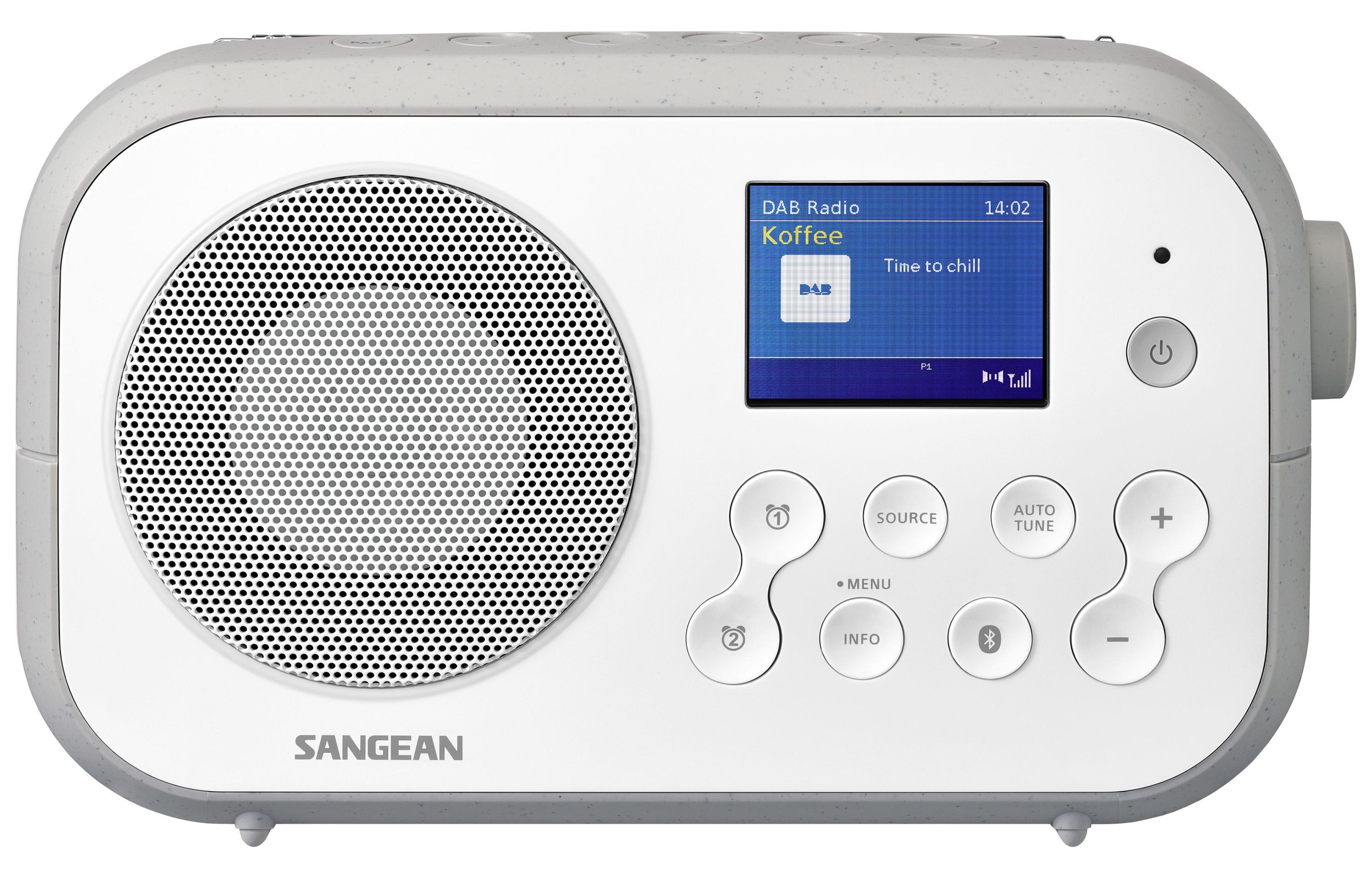 Sangean Digitalradio (DAB+) »DPR-42 BT (Traveller 420)«, (Digitalradio (DAB+)-FM-Tuner mit RDS), Farbdisplay, Bluetooth, Lautsprecher
