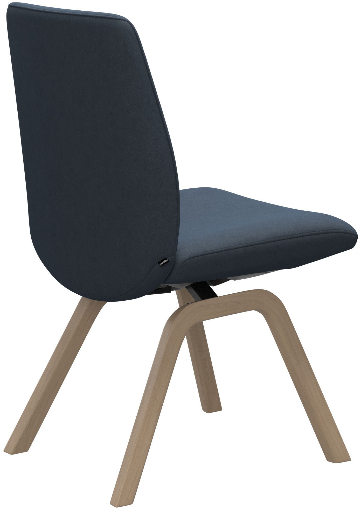 Stressless® Polsterstuhl »Laurel«, Microfaser DINAMICA, Low Back, Größe L, mit schräggestellten Beinen in Eiche natur