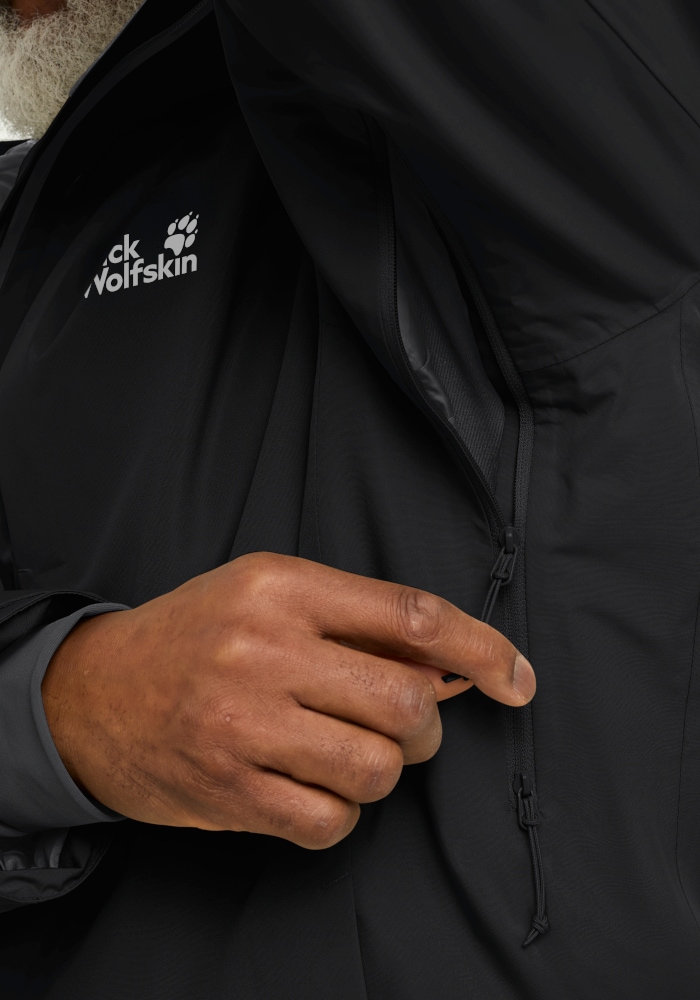 Jack Wolfskin Daunenjacke »ICECAPE 2L DOWN INS JKT M RDS« mit Kapuze Daunenjacke, warm, wind- und wasserdicht