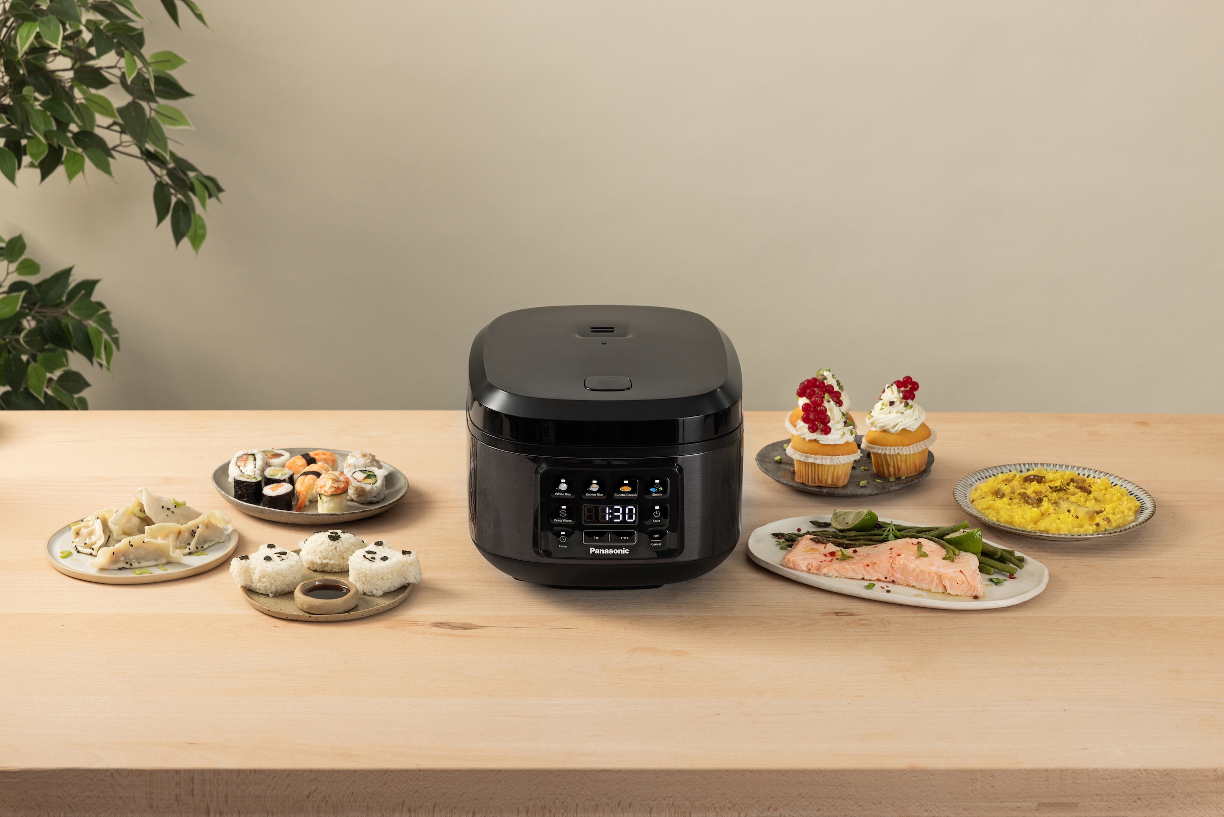 Panasonic Reiskocher »SR-DA152KXE« für bis zu 8 Portionen Reis auf einmal