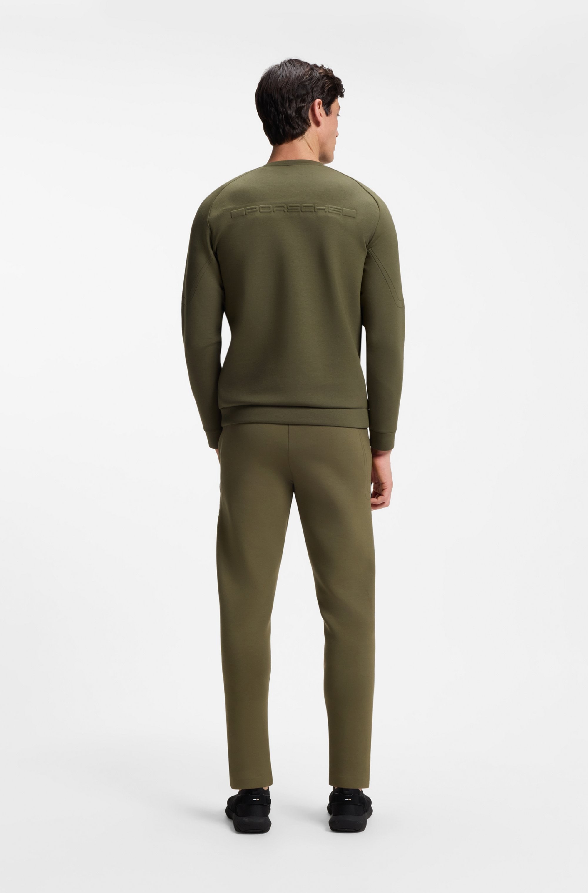 BOSS GREEN Sweatshirt »Porsche Spirit 70 Capsule Collection«, Premium Herrenmode Innovative Geruchskontroll-Technologie HEIQ MINT
