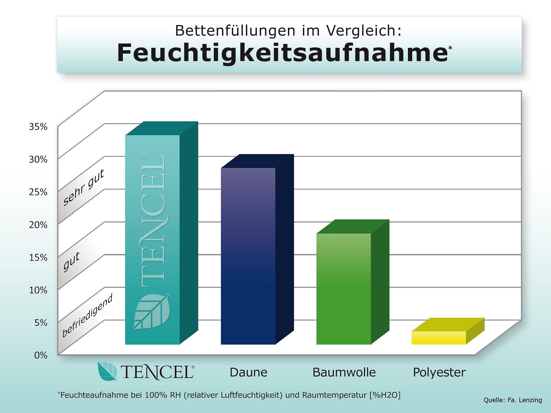 f.a.n. Schlafkomfort Naturfaserkopfkissen »TENCEL®/Leinen«, (1 St.), natürlich, kühlendes Schlafklima