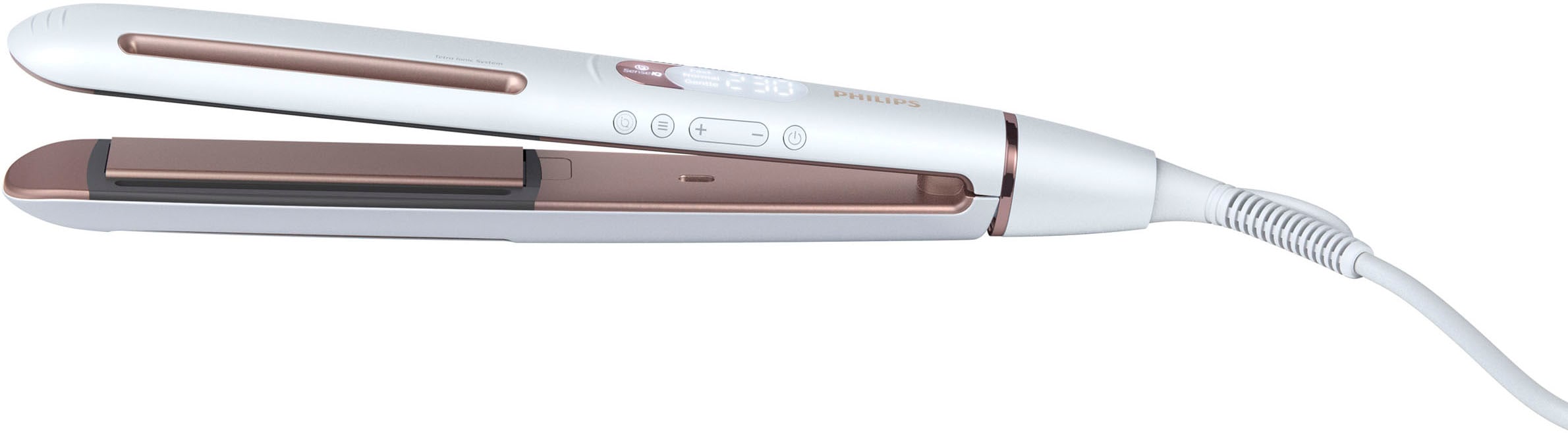 Philips Glätteisen »Prestige BHS830/00« Keramik-Beschichtung mit SenseIQ Technologie, Tetra Ionic System und 3 Styling-Modi