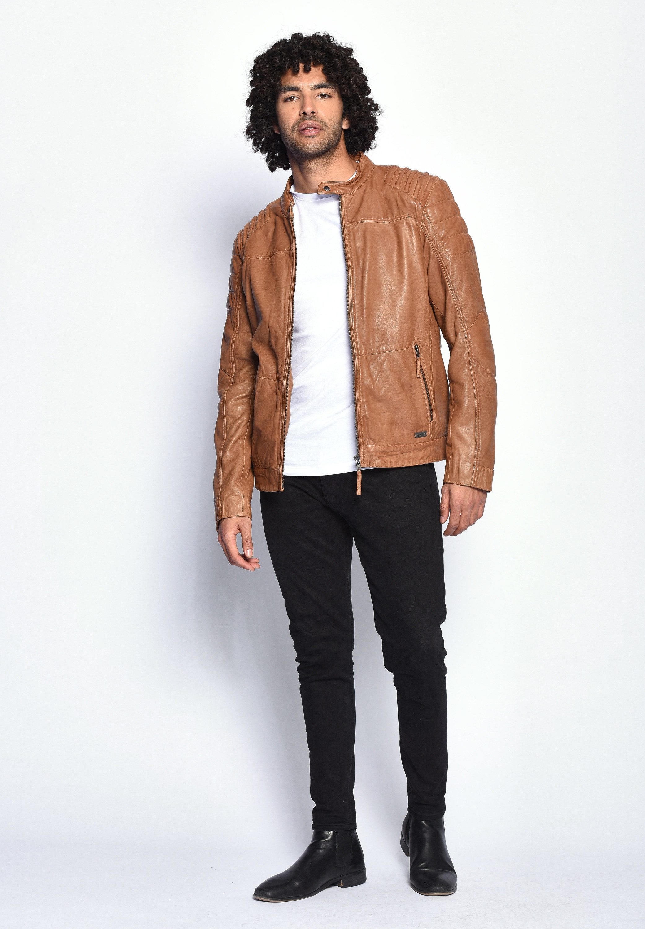 MUSTANG Lederjacke »Lederjacke Wellington«