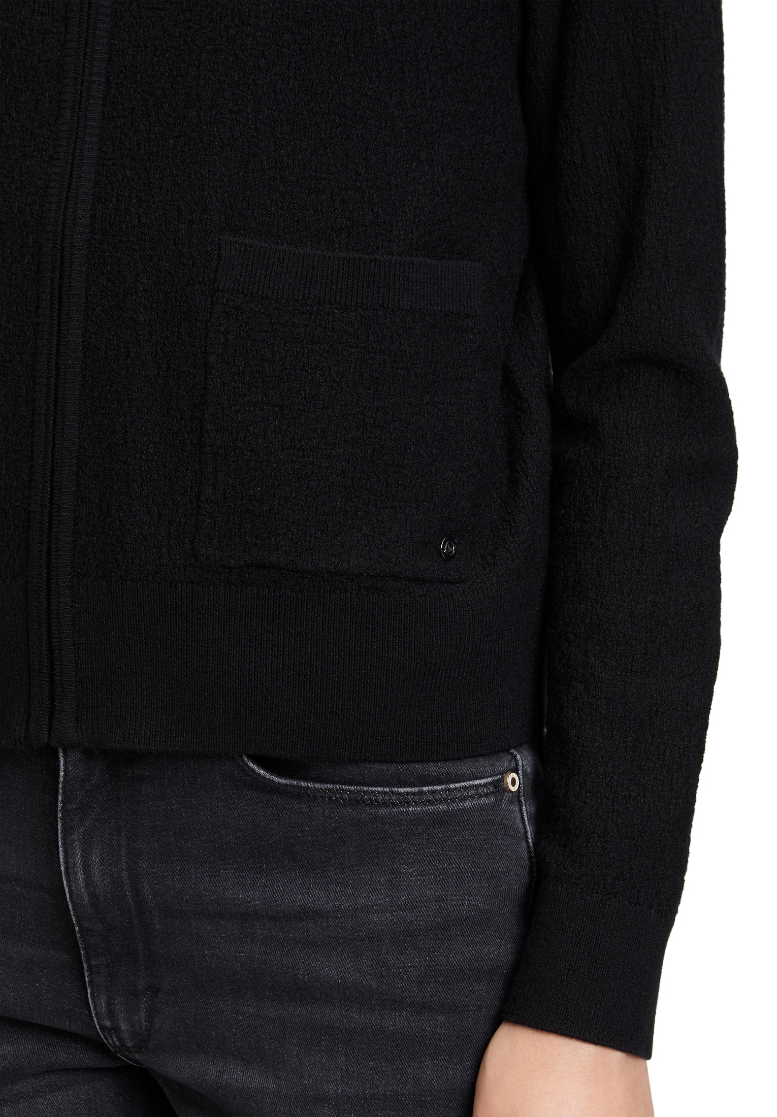 Betty&Co Cardigan »Strick-Cardigan mit Reißverschluss«