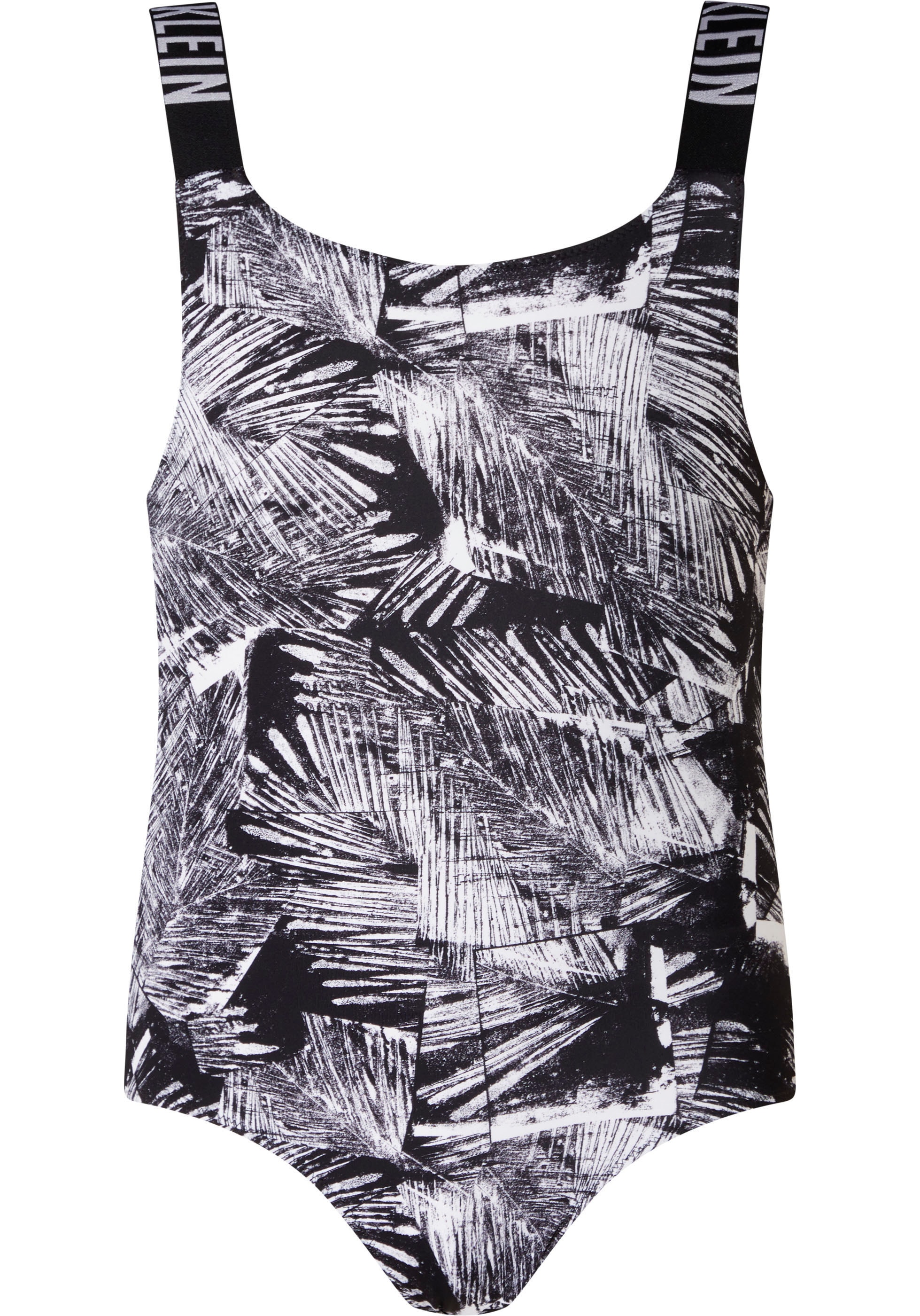 Calvin Klein Swimwear Badeanzug »SWIMSUIT-PRINT«, in gemusteter Optik