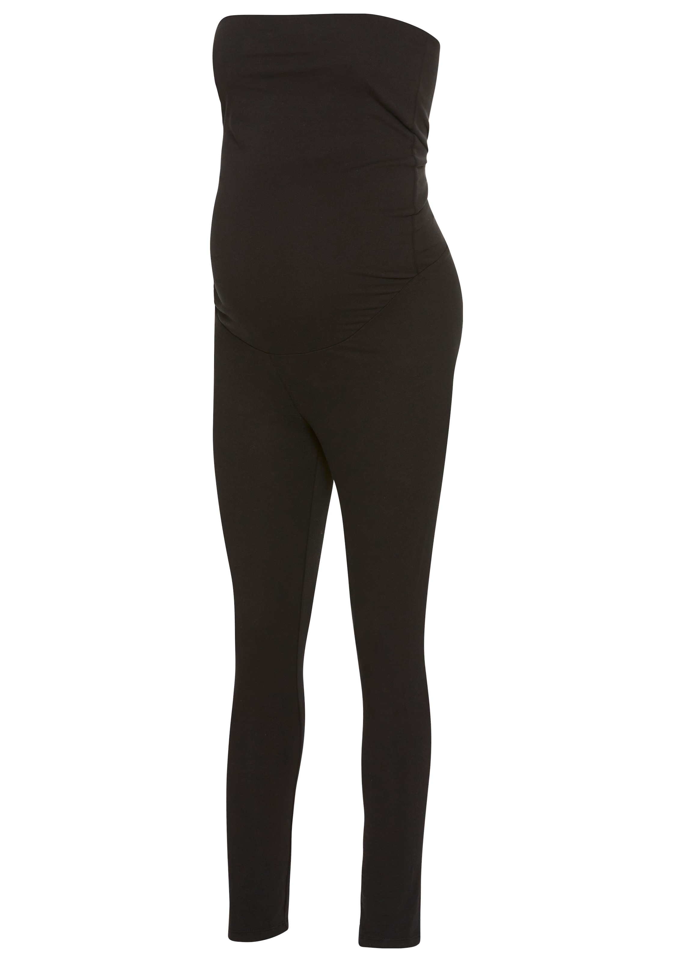 Neun Monate Umstandsleggings », Hose mit extrabreitem Umschlag, 2in1 Optik«, Für Schwangerschaft und Stillzeit