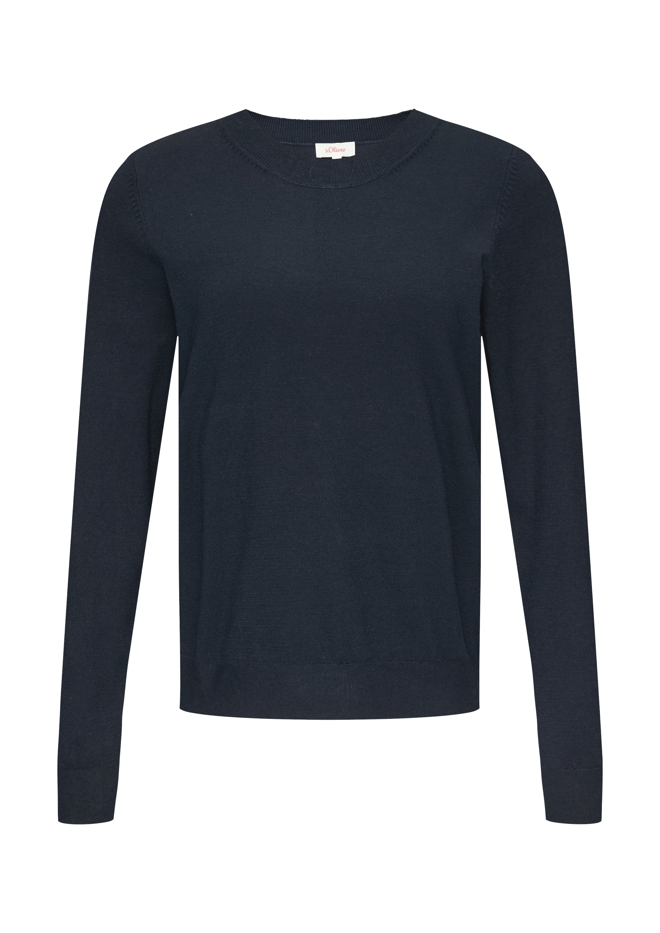 s.Oliver Strickpullover mit Stehkragen