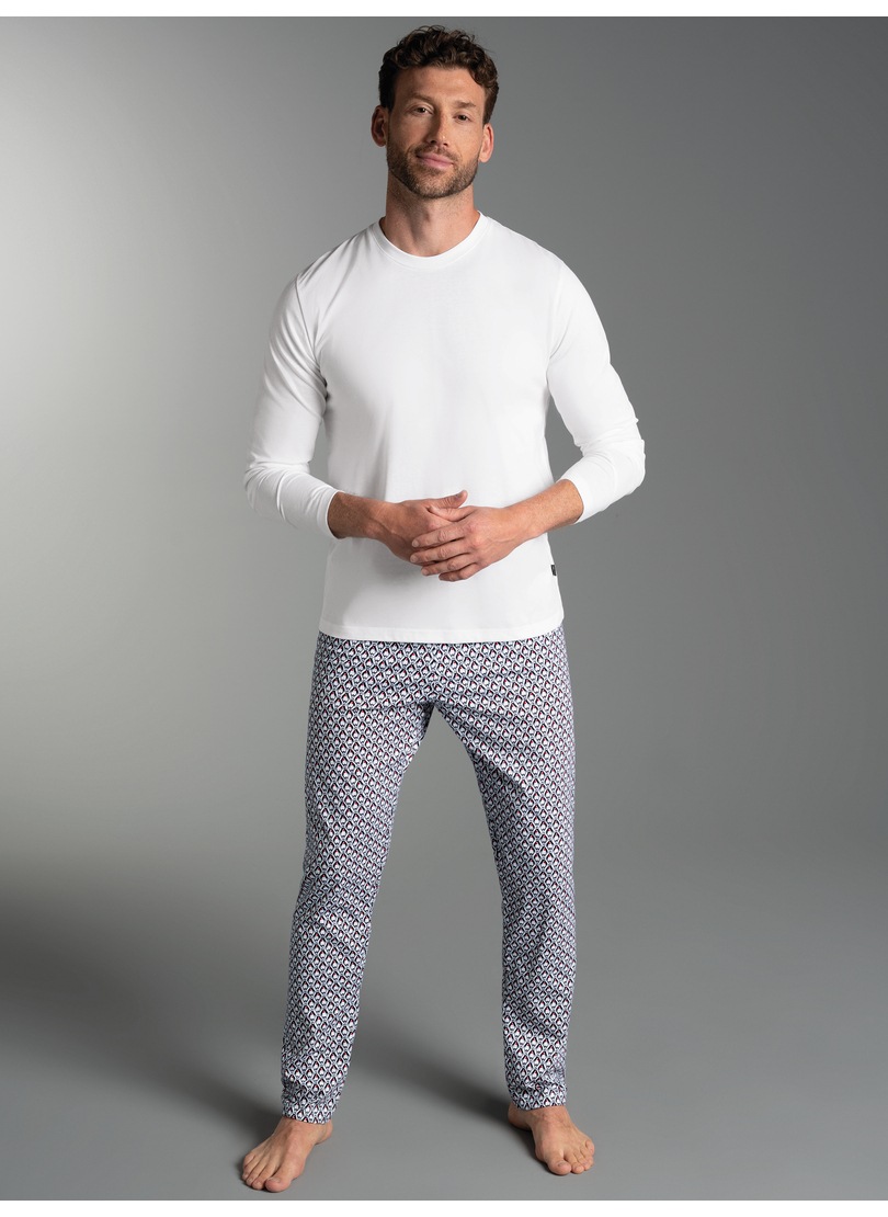 Trigema Schlafanzug »TRIGEMA Pyjama mit Pinguinmotiv« 1 tlg.