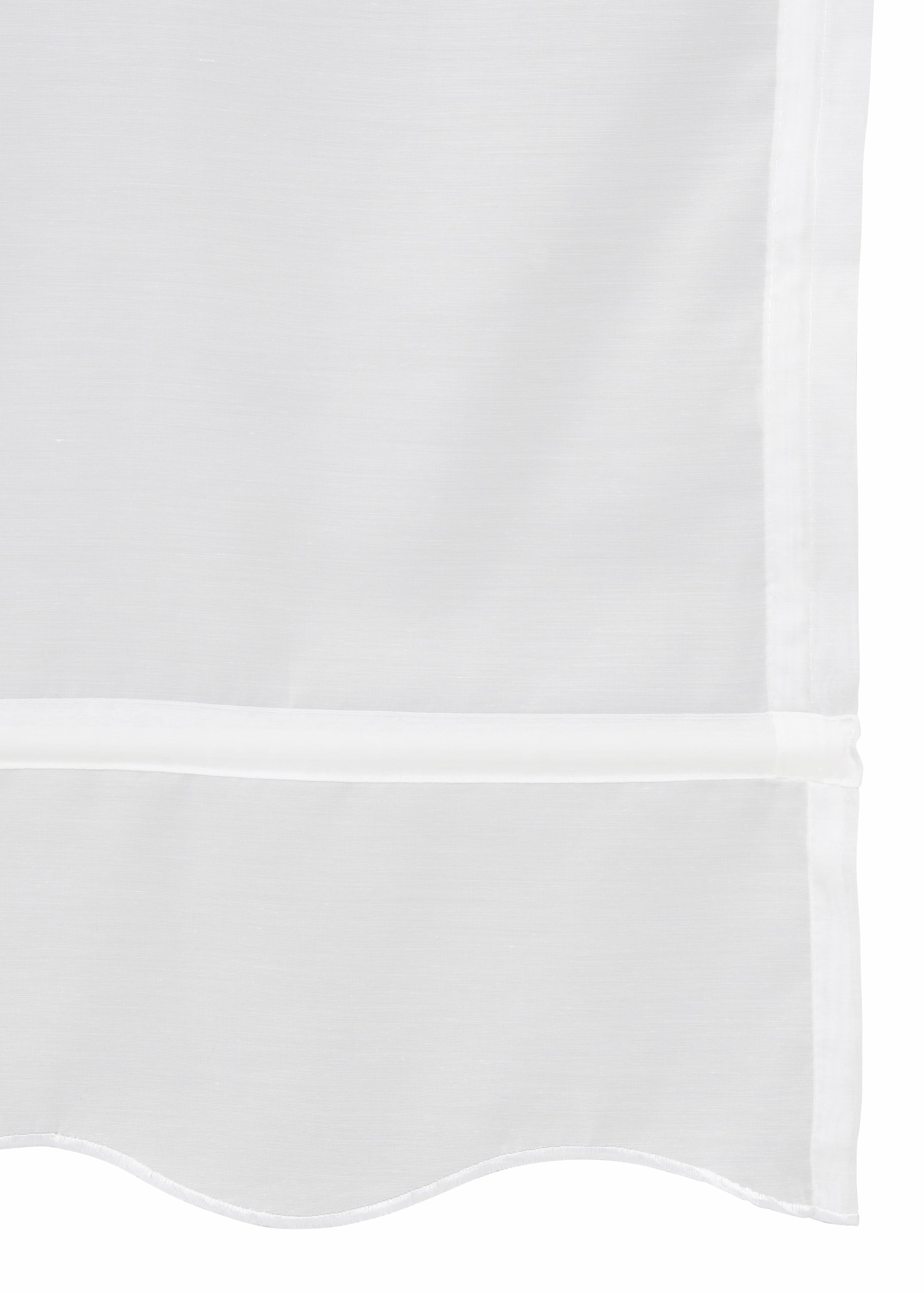 my home Voile, Polyester Transparent, mit Raffrollo kaufen online »Carpi«, Schlaufen