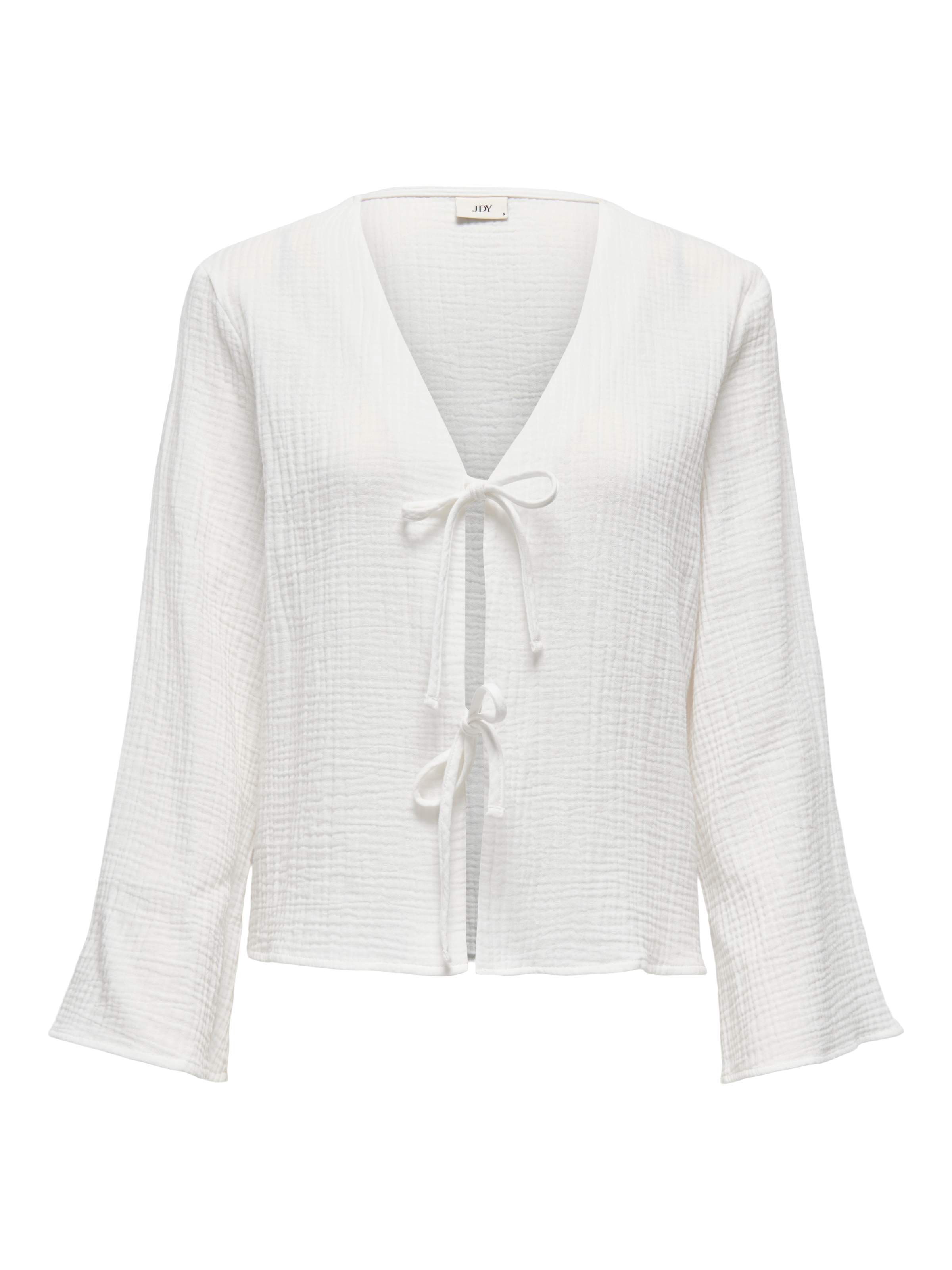 JDY Langarmbluse »JDYTHEIS LIFE L/S TOP WVN NOOS« Baumwolle, regular fit, Musselin Qualität