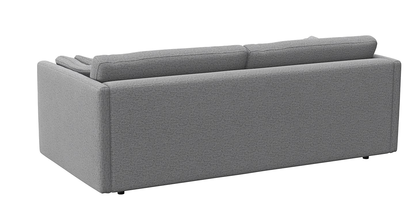 FLEXLUX 3-Sitzer »Lovane« Weich & anschmiegsam, große Sitztiefe auf Kaltschaum, Dekokissen inkl.