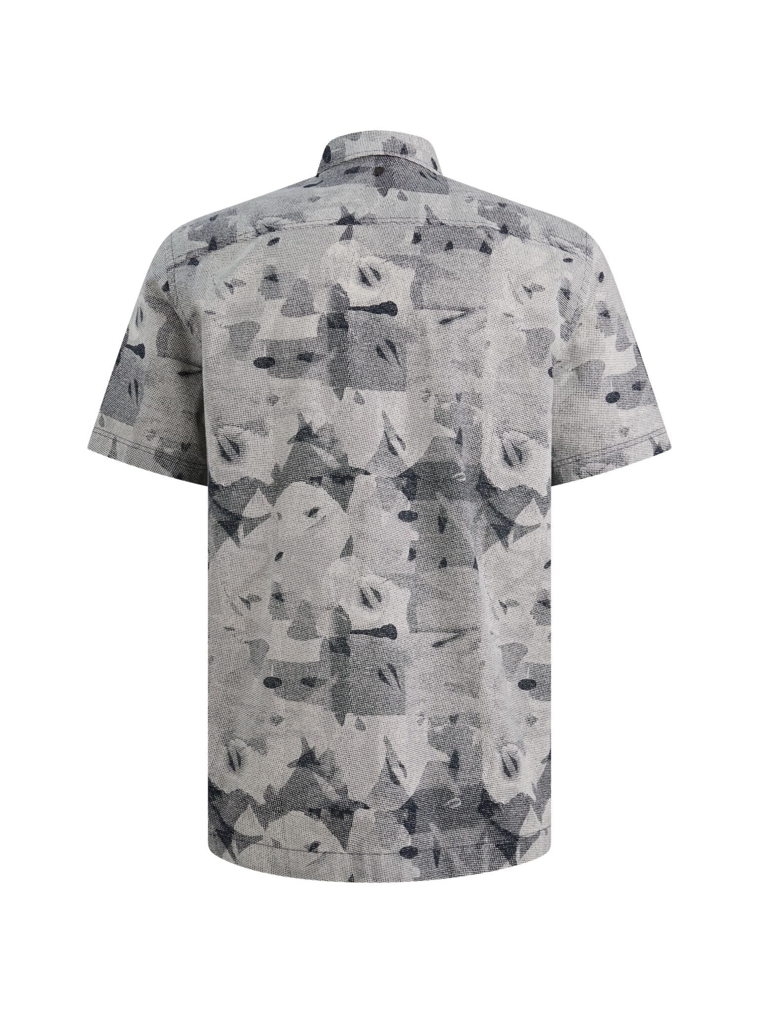 PME LEGEND Kurzarmhemd »Short Sleeve Shirt Print on cotton slub« mit All-Over Print