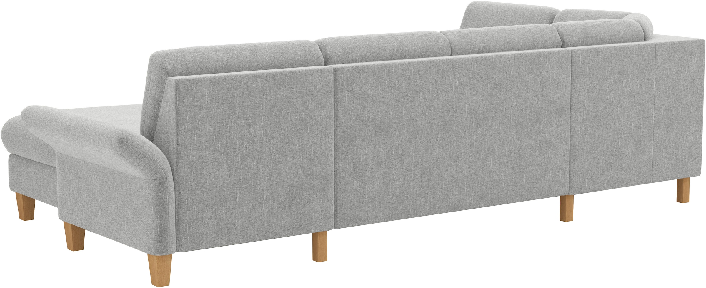 Home affaire Wohnlandschaft »Rochelle, U-Form«, optional mit Armteilverstellung, mit Bettfunktion & Bettkasten