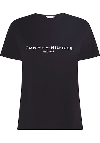Tommy Hilfiger Rundhalsshirt »HERITAGE HILFIGER C-NK REG TEE«, mit gesticktem Tommy... kaufen