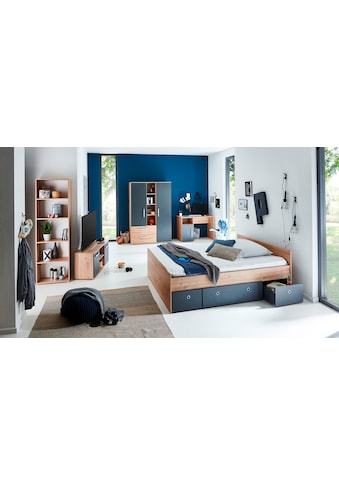 Jugendzimmer-Set »Alessio«, (Set, 6 St., Kleiderschrank, Bett mit Schubkasten,...