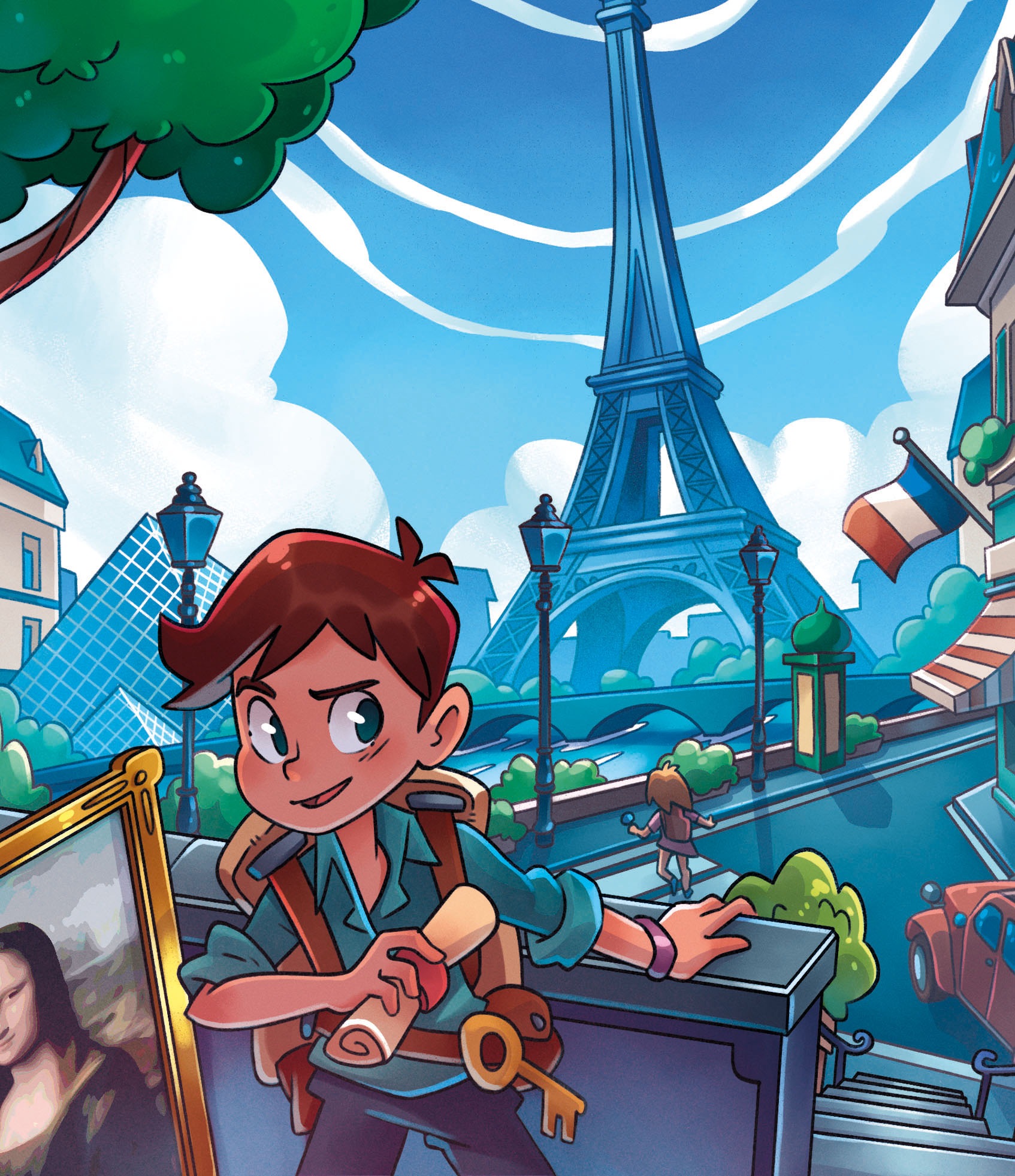 Clementoni® Spiel »Galileo, Escape Game Abenteuer in Paris«, Made in Europe