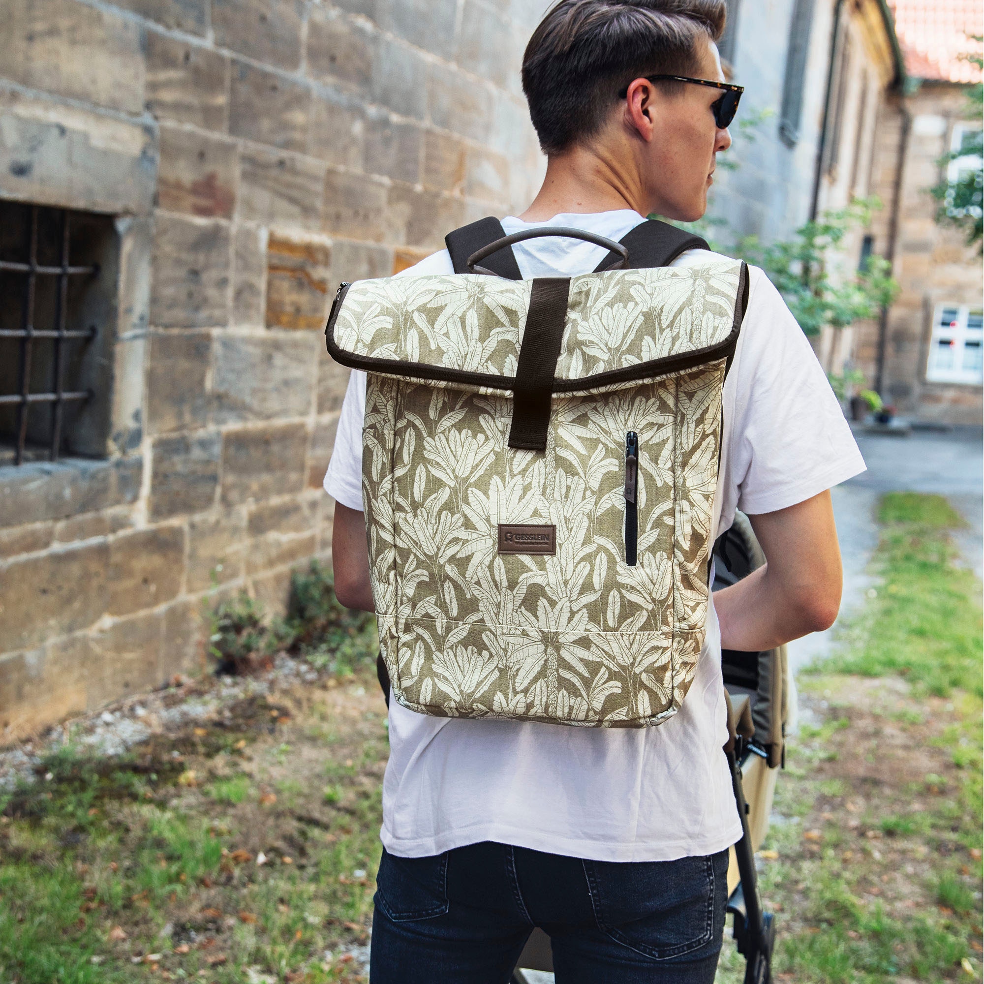 Gesslein Wickelrucksack »N°6, farn«, Made in Germany