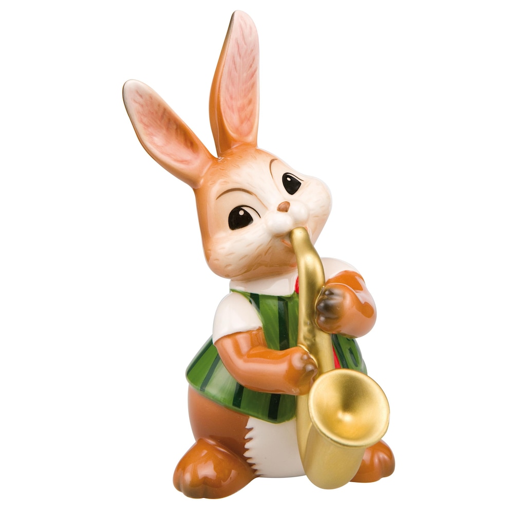 Goebel Sammelfigur »Saxophonspieler«, Osterhase