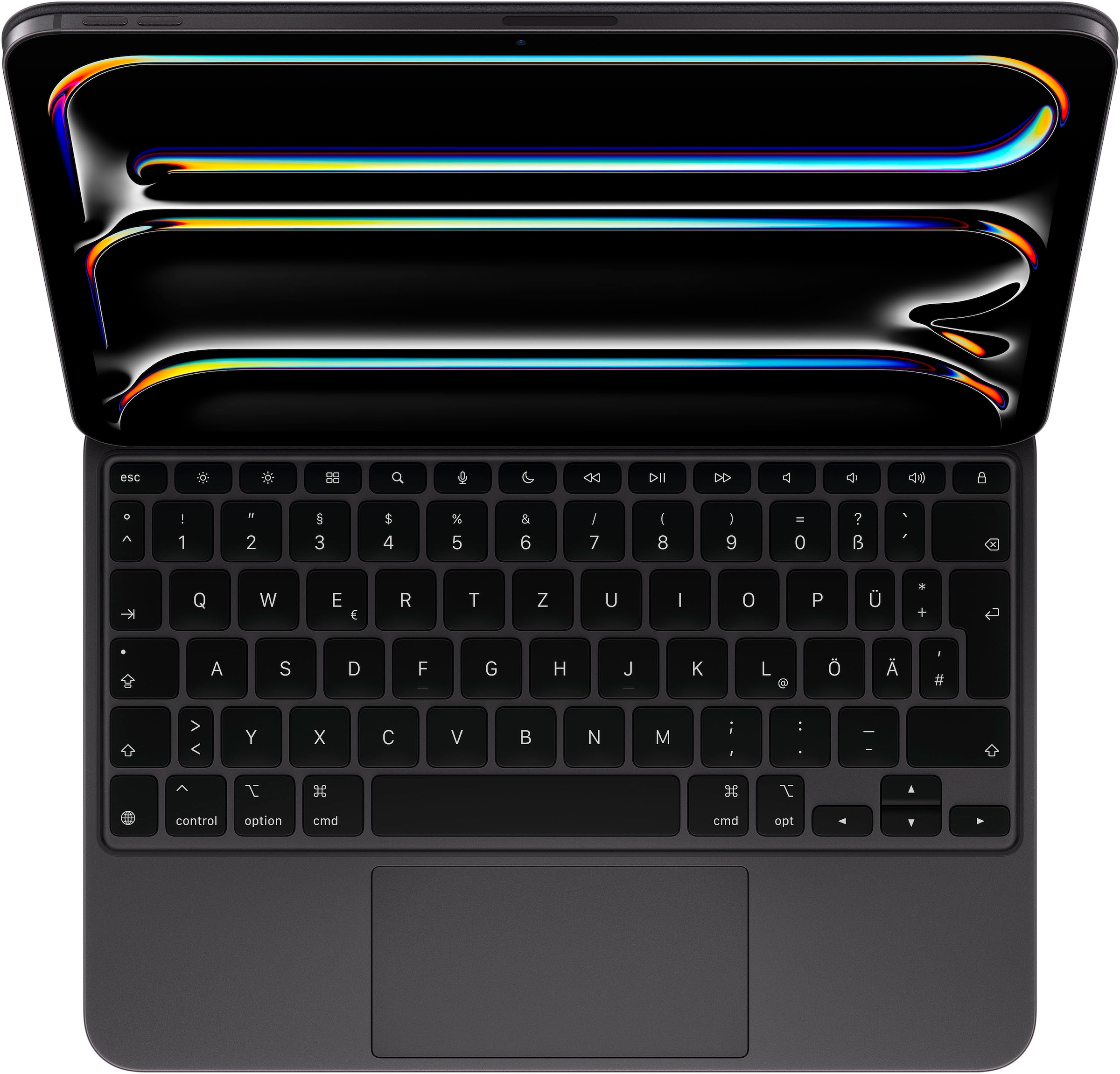 Apple Tastatur mit Touchpad »Magic Keyboard für 11" iPad Pro (M4)«, (Funktionstasten-USB-Anschluss-Touchpad)