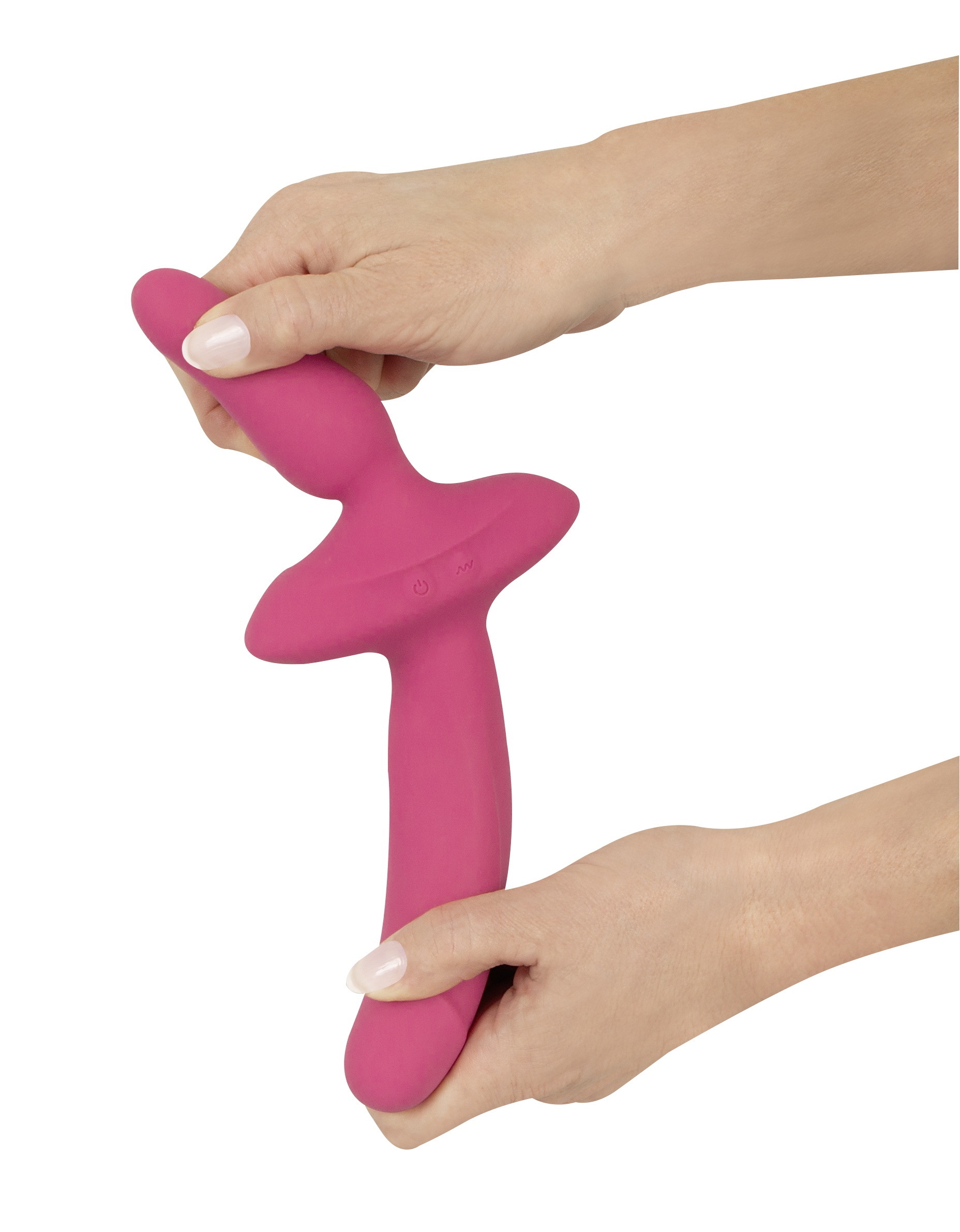 coup!es choice Vibrator »Doppelvibrator 2in1 Vibrator + Butt Plug«