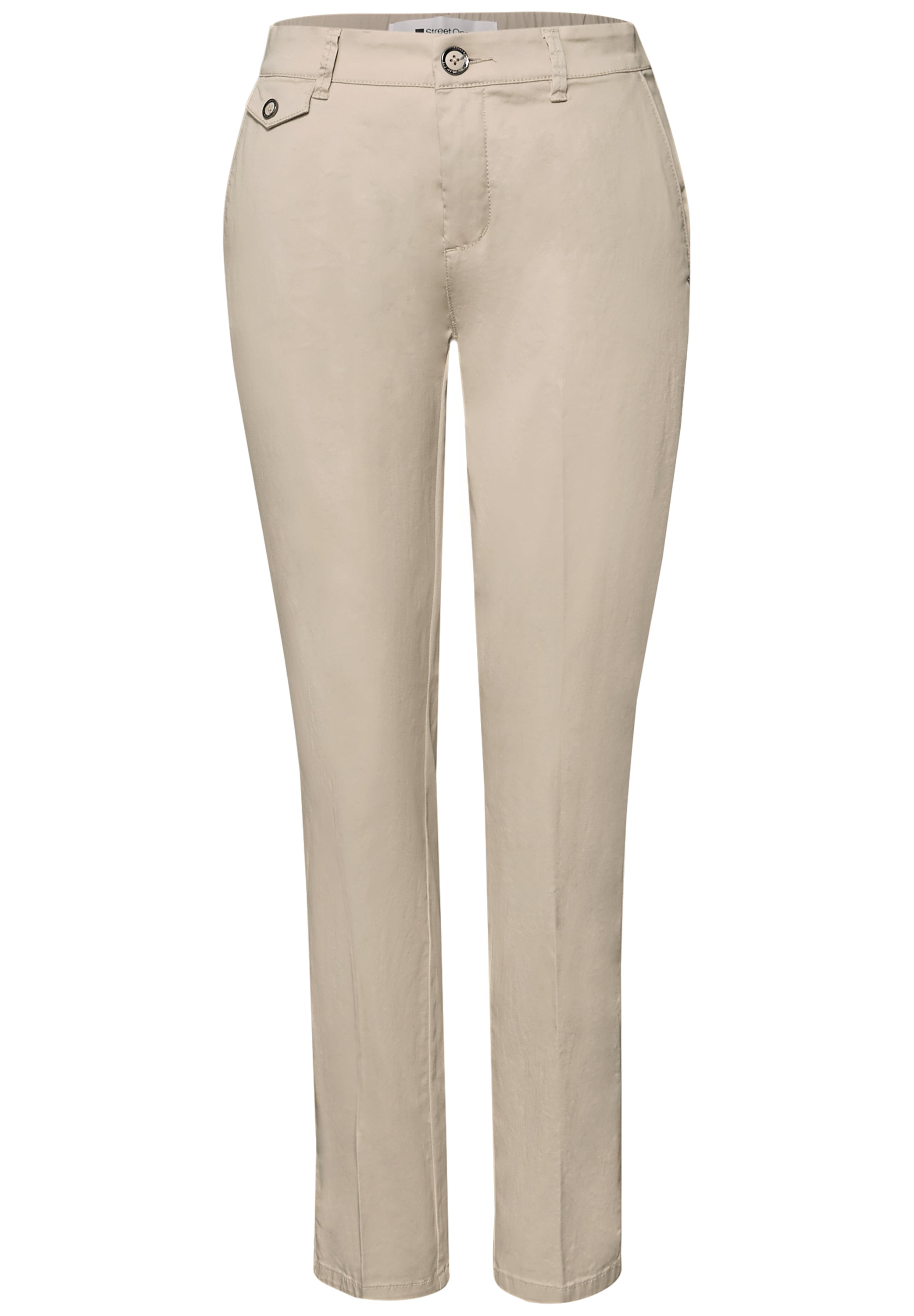 STREET ONE Chinohose  aus Twillstoff