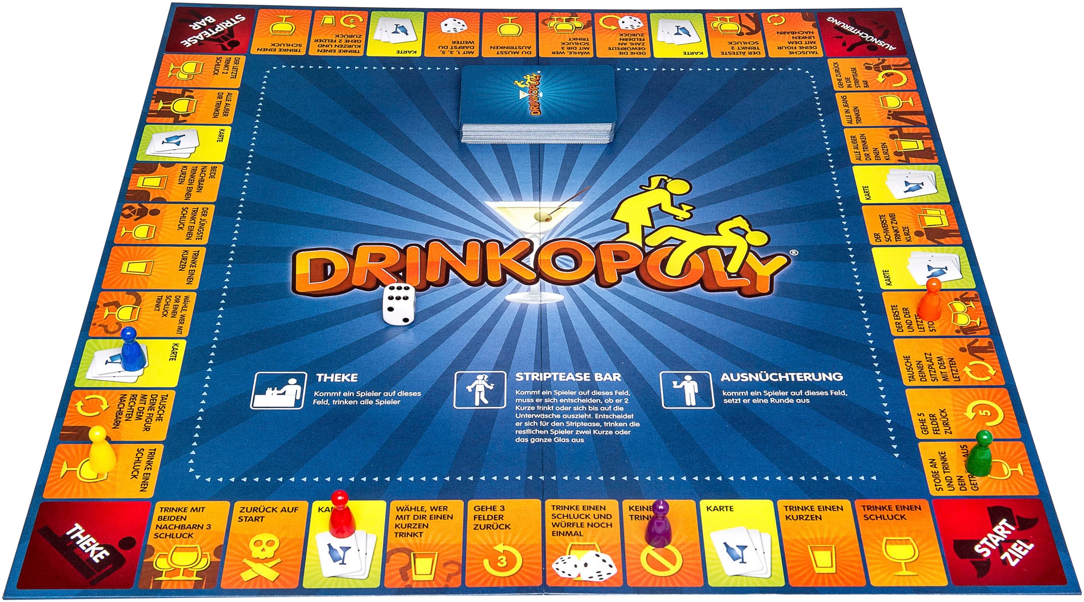 Spiel »Drinkopoly«, Made in Germany