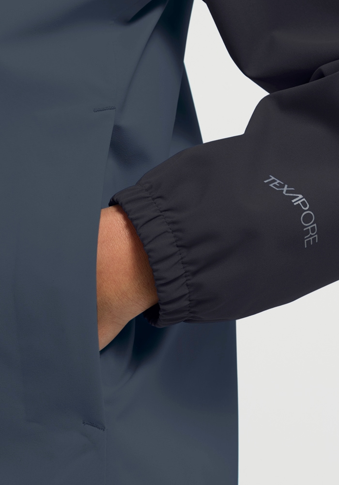 Jack Wolfskin Regenjacke »ADVENTURETRIBE 2L JKT K« Wasserdicht, atmungsaktiv, Übergangsjacke