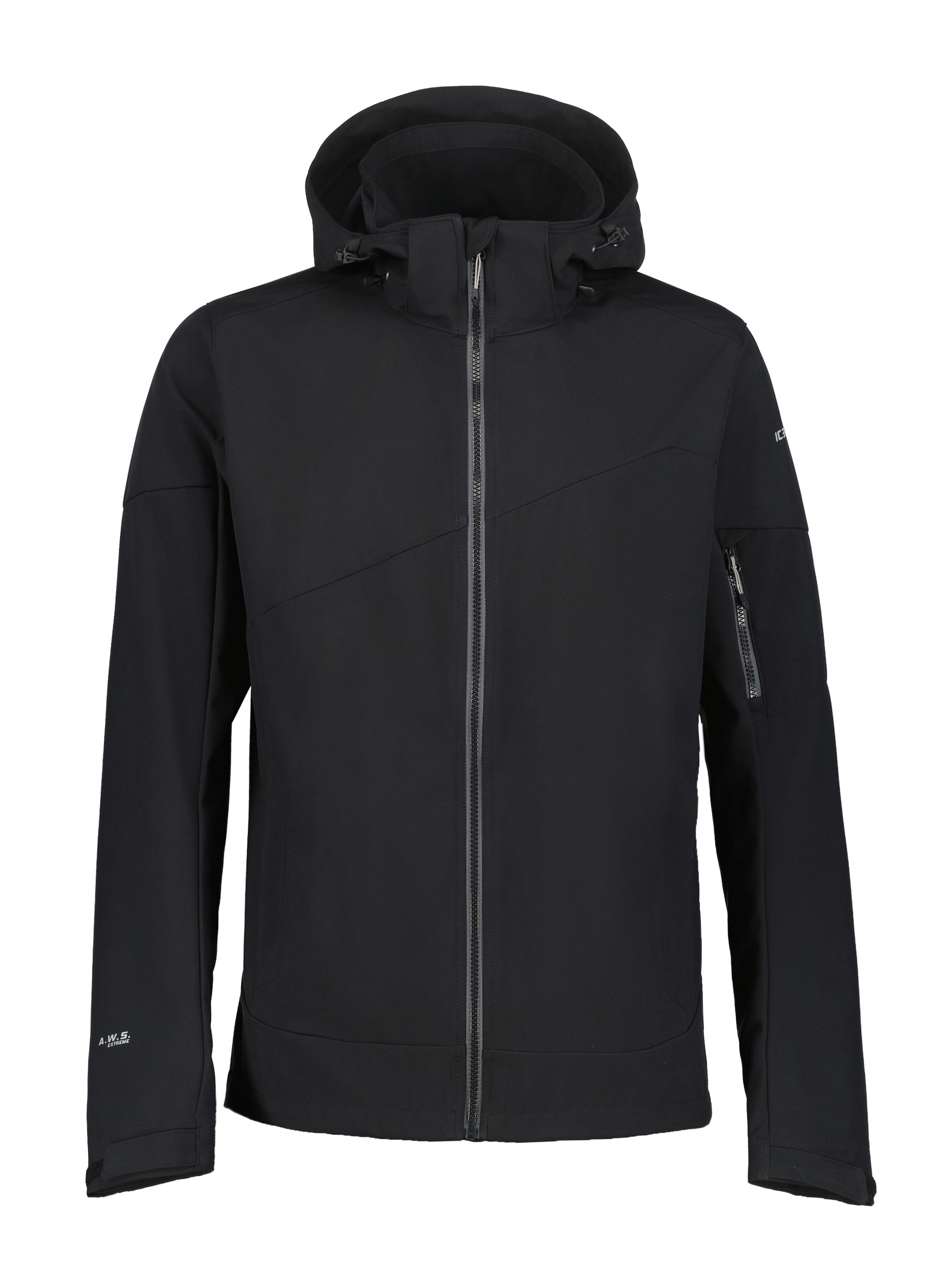 Icepeak Softshelljacke »H SOFTSHELLJACKE BARMSTEDT«, (1 St.), mit Kapuze
