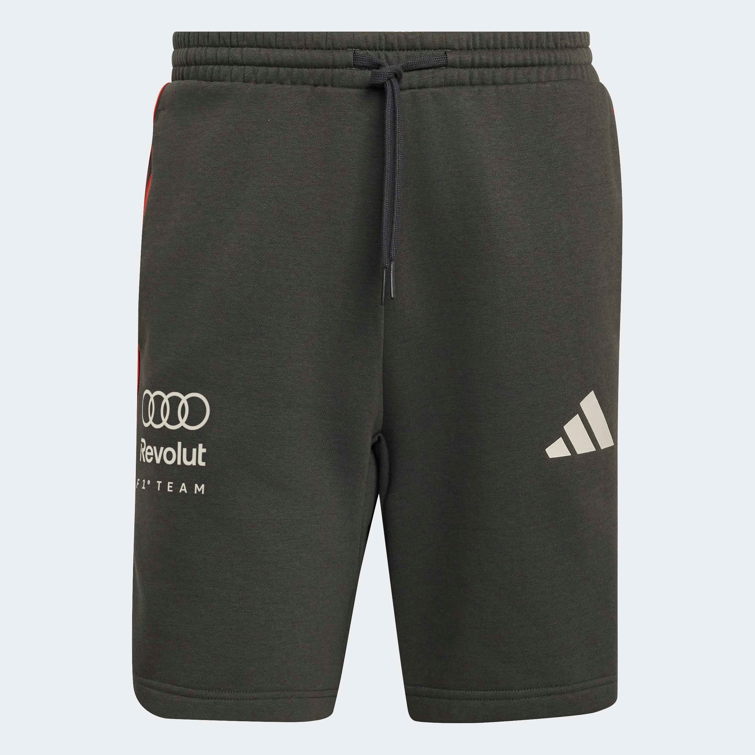 adidas Performance Shorts »AUDI REVOLUT F1 TEAM DNA«  mit Kordelverschluss, aus Baumwolle, normal-weite Passform