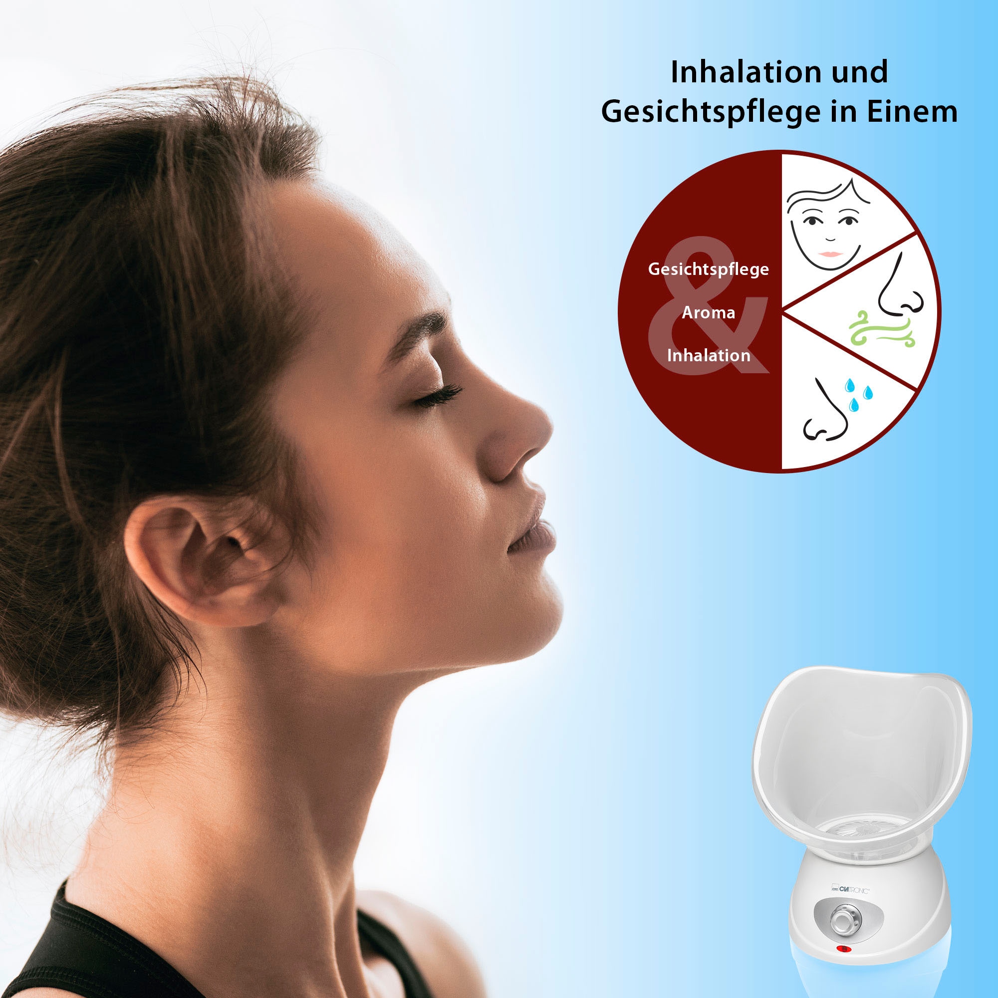 CLATRONIC Gesichtssauna »GS 3656«