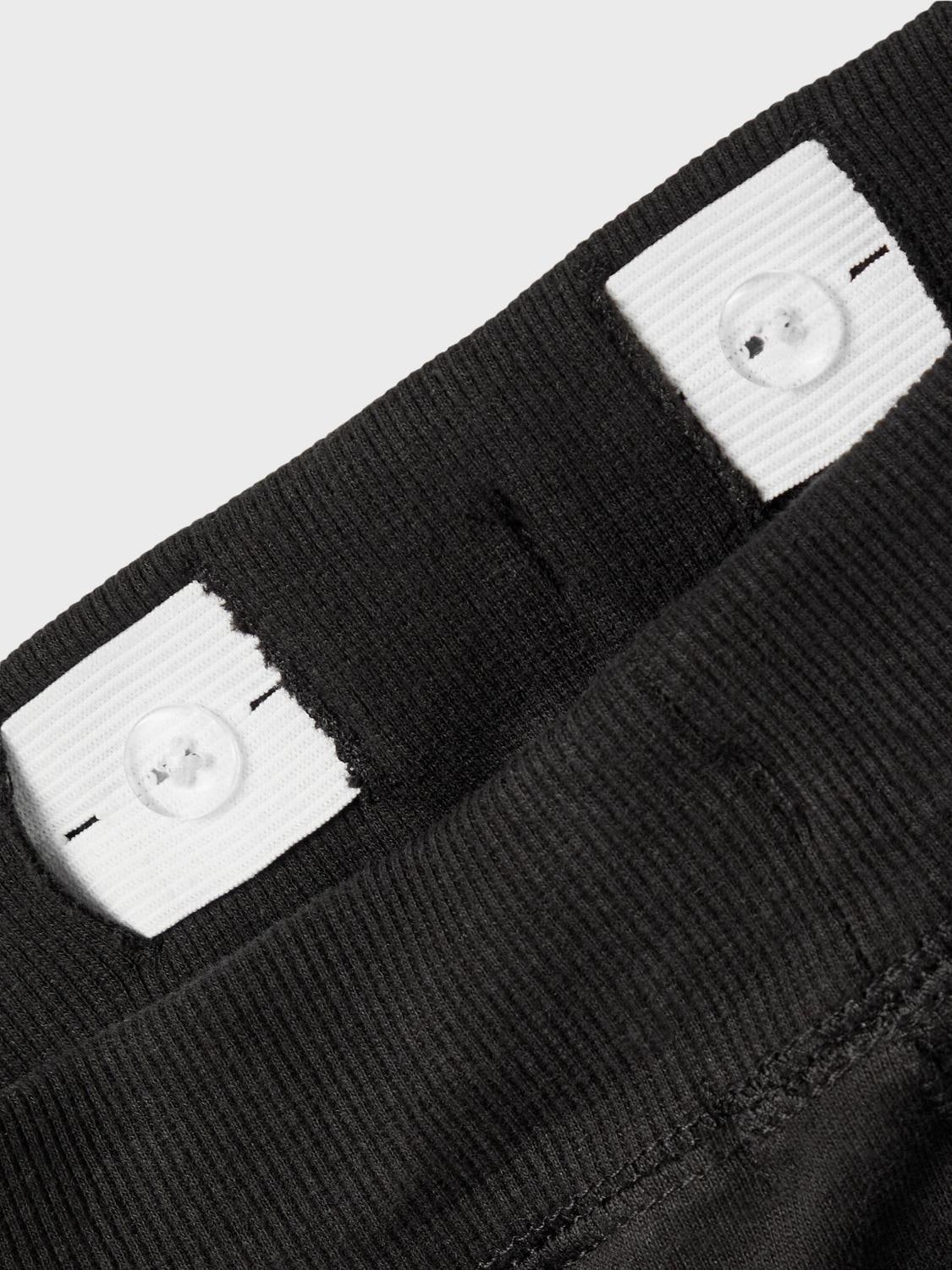 Name It Jogginghose »NKMSWEAT für Jungen mit verstellbarem Bund und Kordelzug«  unifarben, casual, regular fit, Baumwollmix, Rundhals