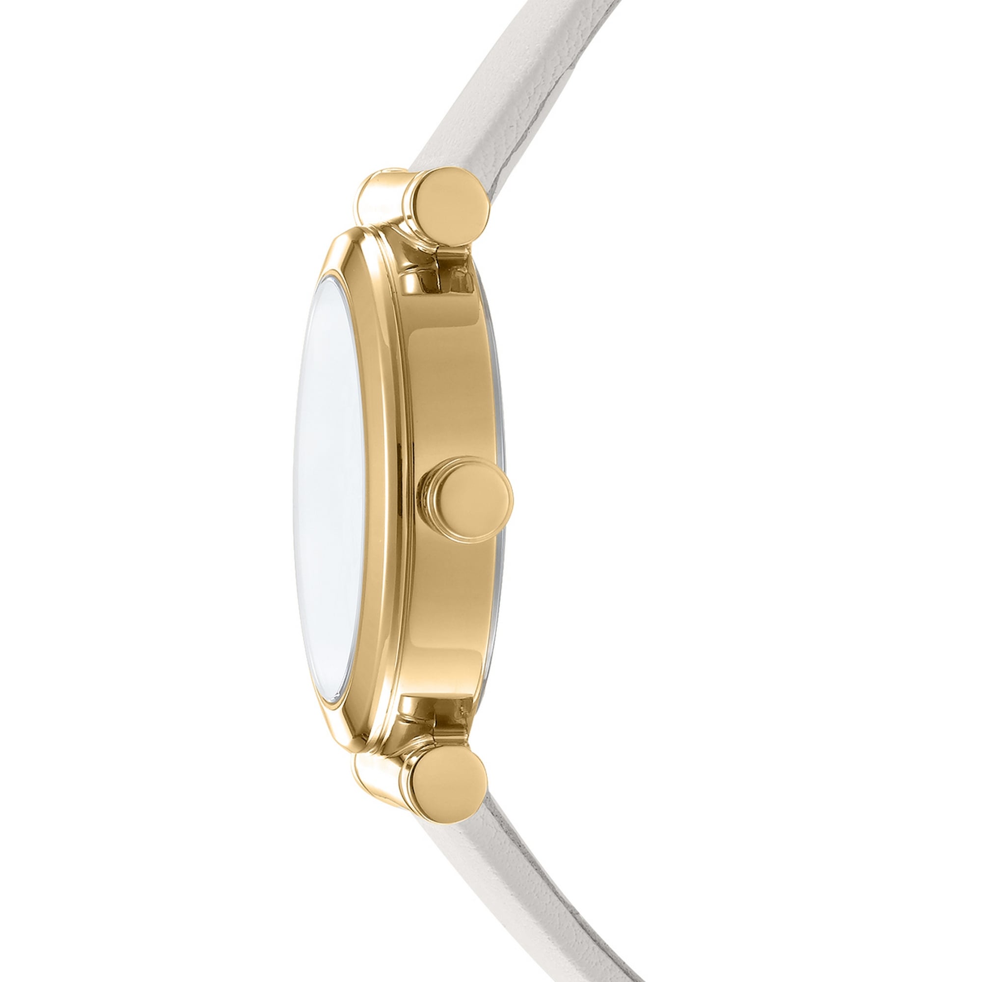 DKNY Quarzuhr »Essentials Watch« Armbanduhr, Damenuhr, Lederarmband, analog