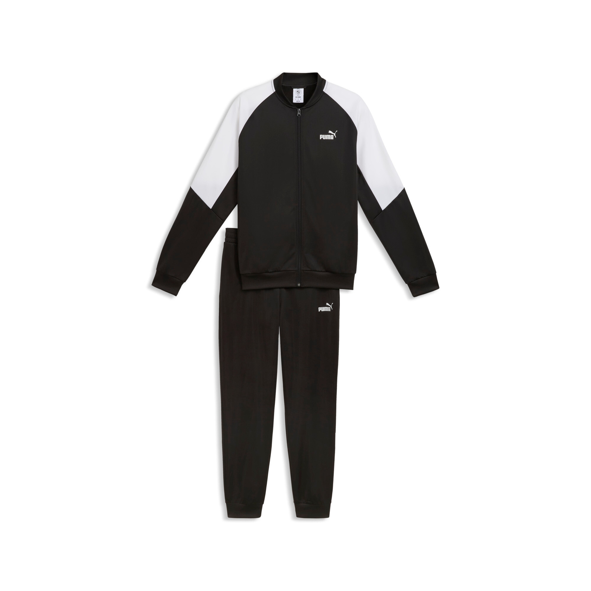 PUMA Trainingsanzug »POLY BASEBALL SUIT« 2 ohne Kapuze, Regular Fit