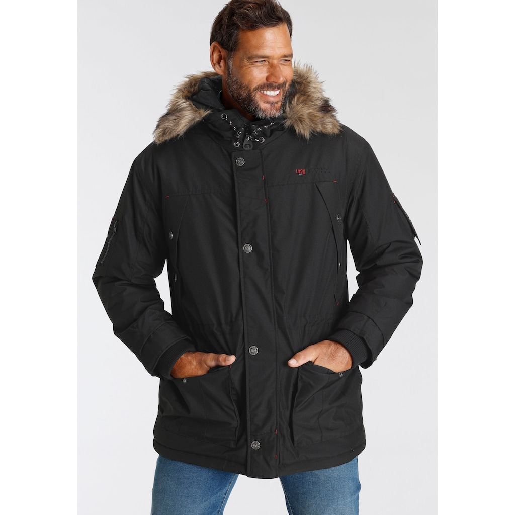 Man's World Parka, mit Kapuze