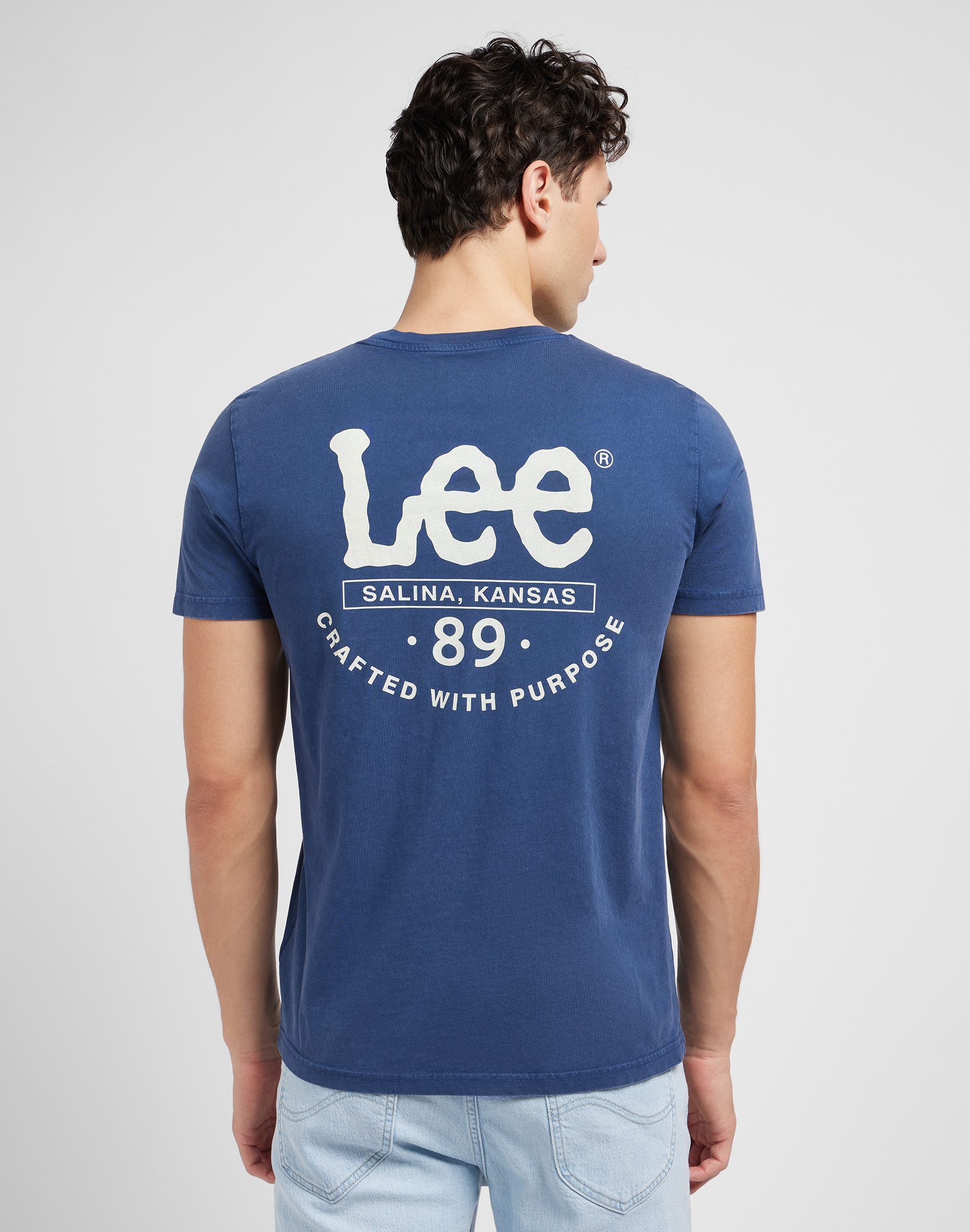 Lee® Print-Shirt »TEE«, aus reiner Baumwolle