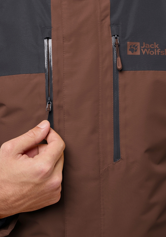 Jack Wolfskin 3-in-1-Funktionsjacke »JASPER 3IN1 JKT M« mit Kapuze
