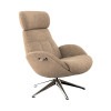 FLEXLUX Relaxsessel »Relaxchairs Elegant«, Premium Komfort, Rücken- &  Kopfteilverstellung, drehbar, Fuß Alu bequem kaufen