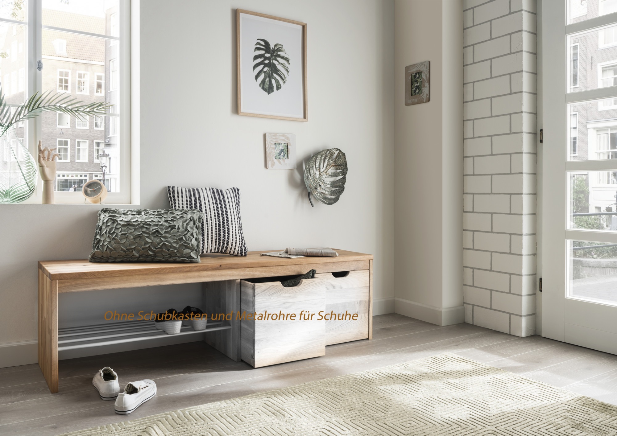 Home affaire Bank »Dura«, (1 St.), Für die geschmackvolle Optik sorgt das FSC®-zertifizierte Massivholz