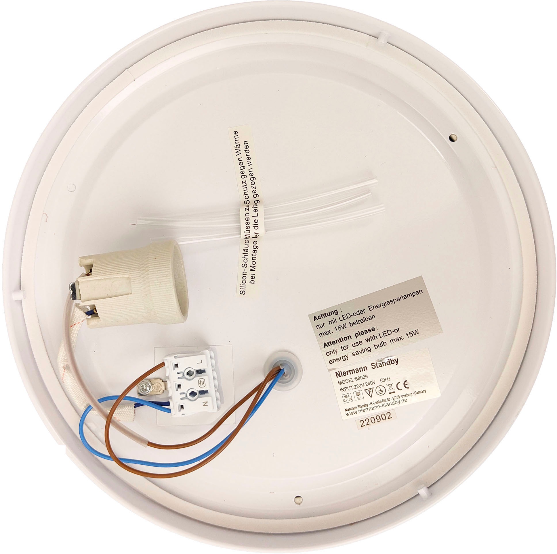 niermann Deckenleuchte »Starlight« E27 1 Stk. E27 Fassung für einfachen Leuchtmittelwechsel