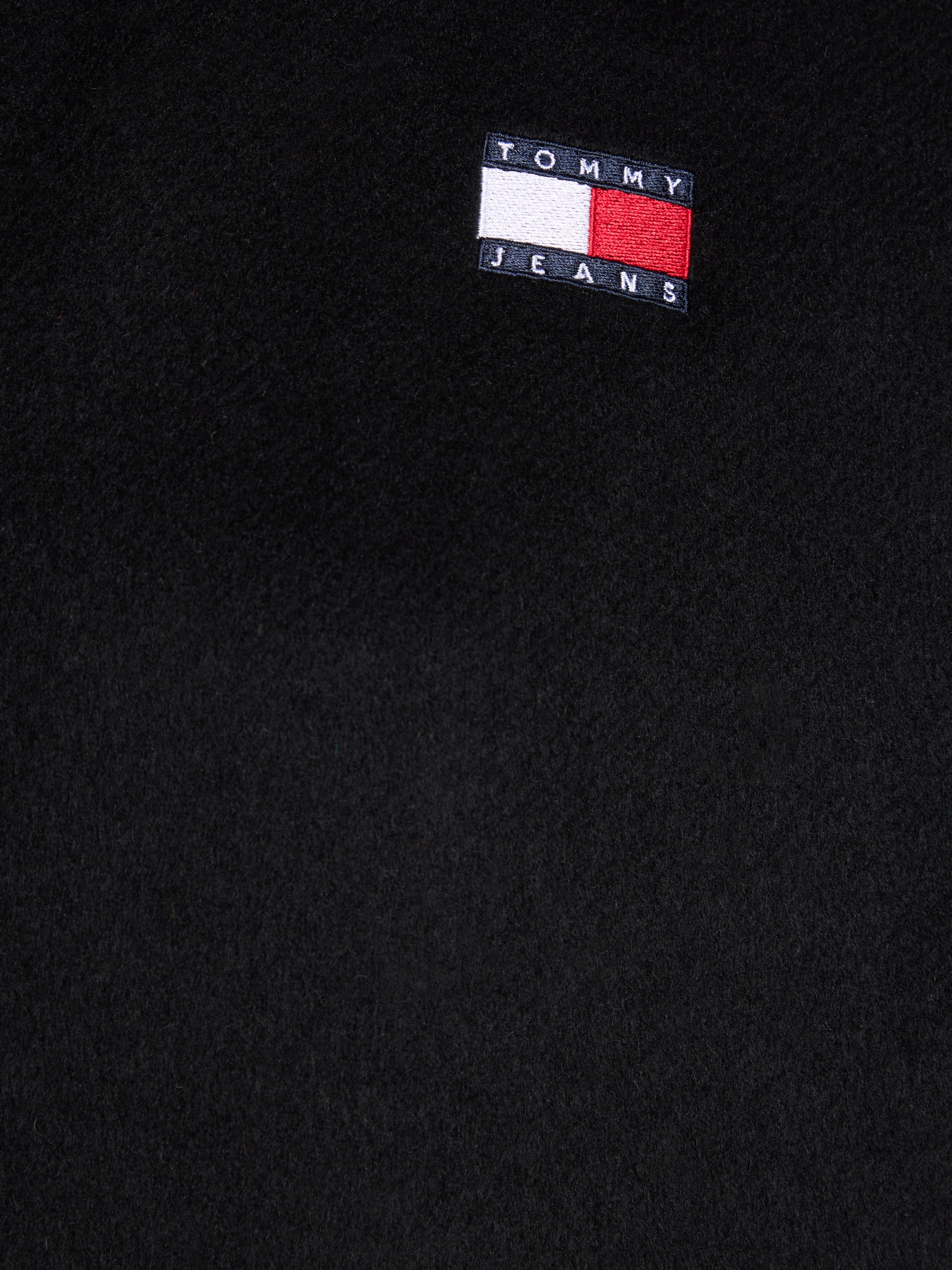 Tommy Jeans Kurzmantel »TJW WOOL COAT EXT«, mit Logostickerei