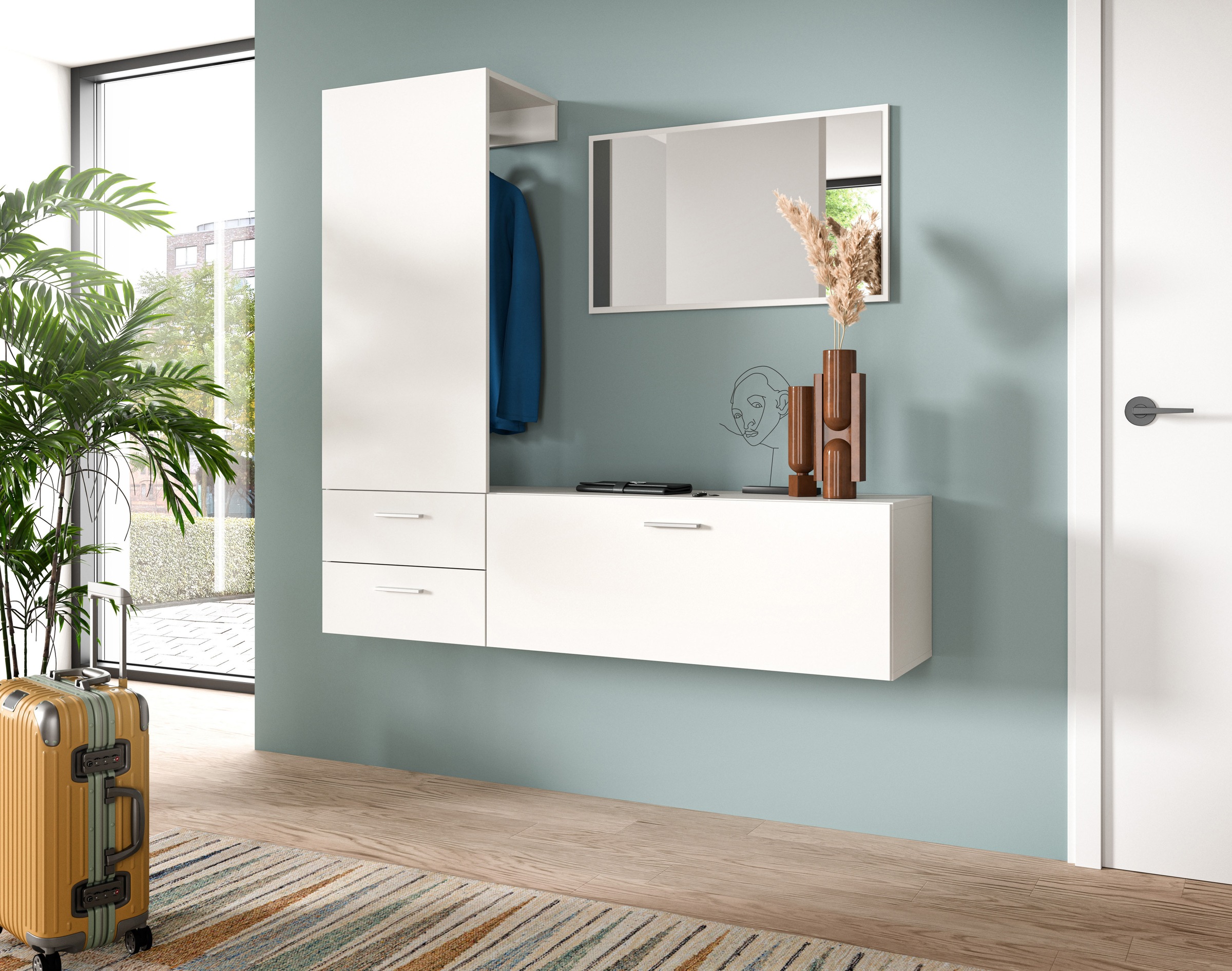 Home affaire Garderoben-Set Set, 3 Stk. tlg.