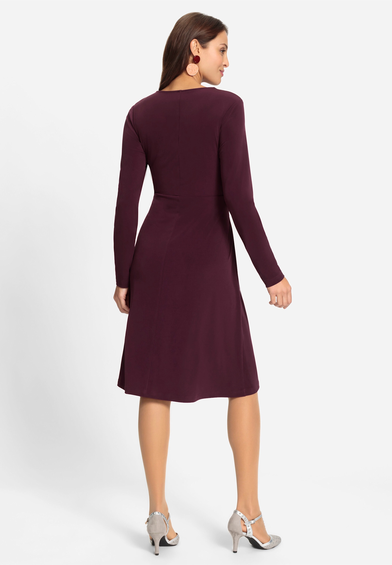 Witt Jerseykleid »Jersey-Kleid Jerseykleid mit Raffungen« Ohne Taschen