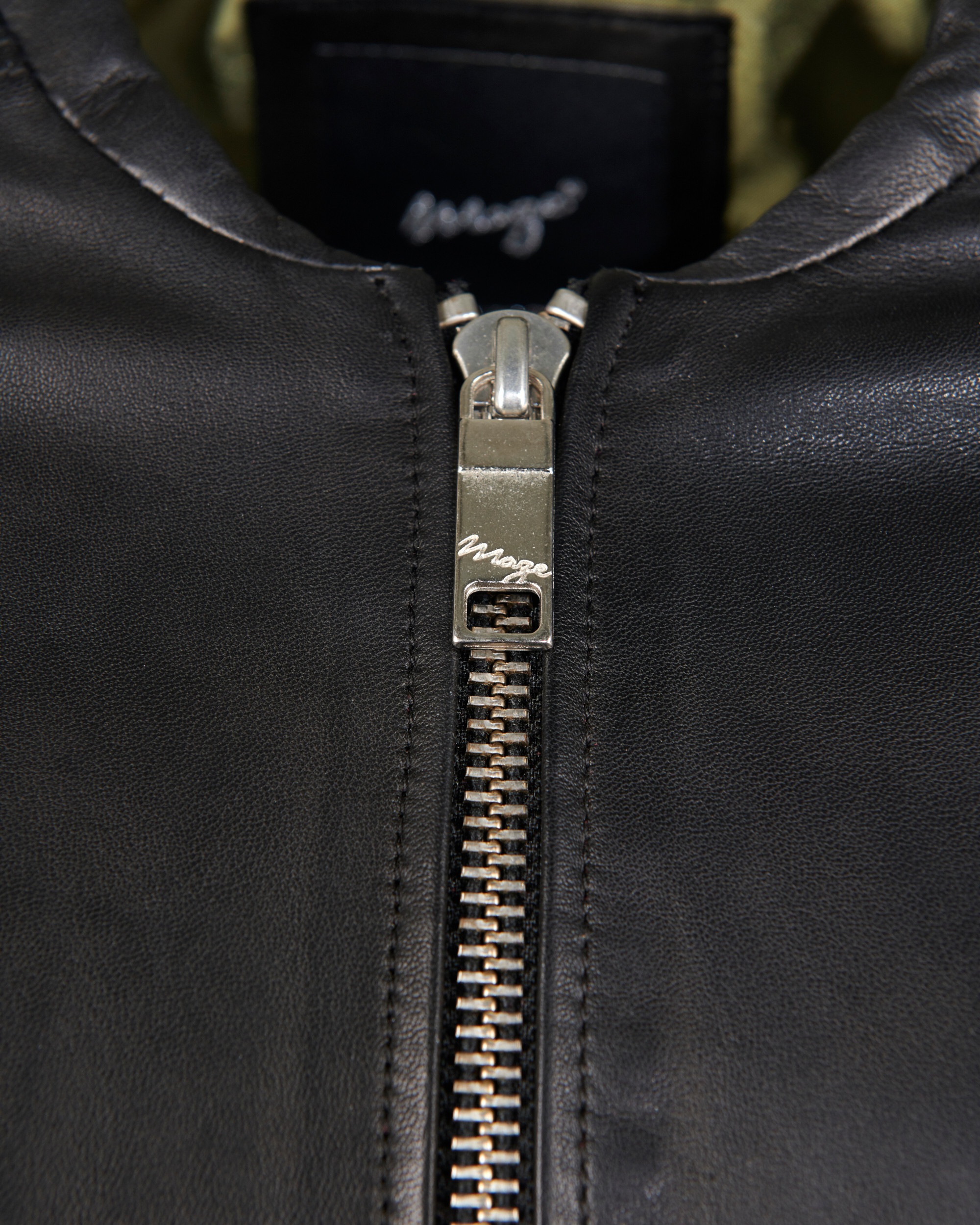 Maze Bikerjacke »Lederjacke Smaragd«