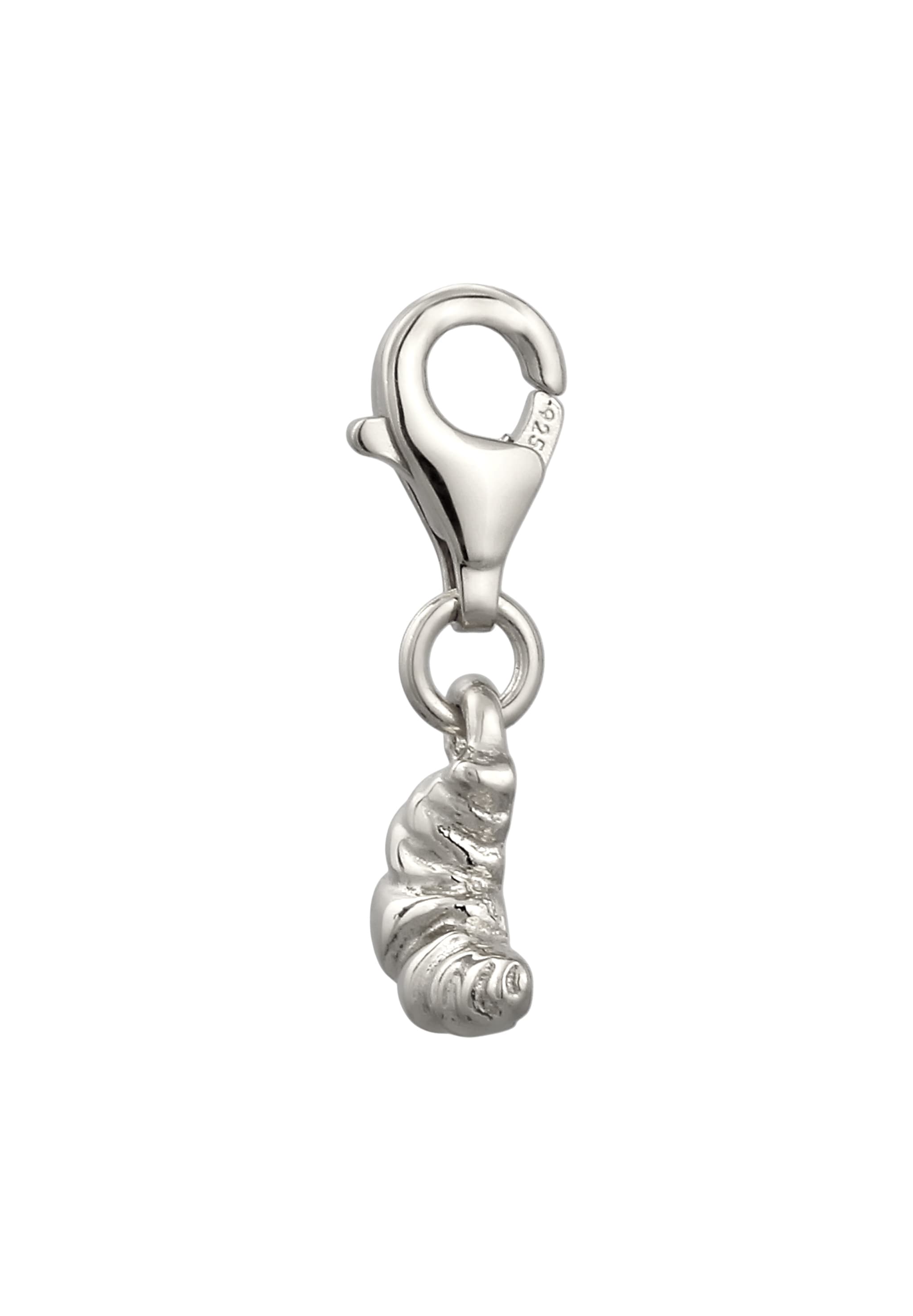 Elli Charm-Einhänger »Charm Charm Anhänger Croissant 925 Sterling Silber«