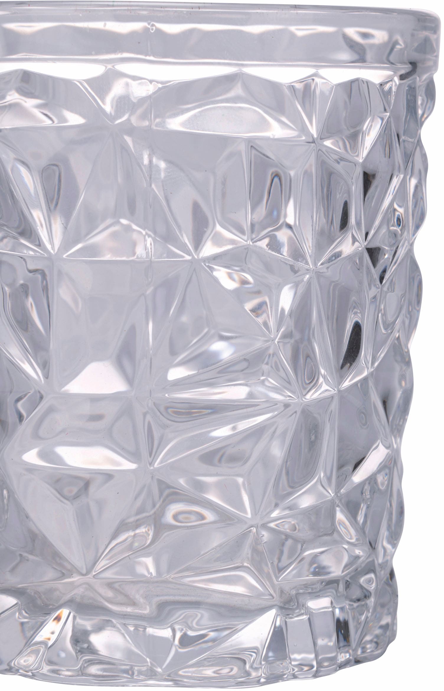 Villa d'Este Gläser-Set »Glace Ice«, (Set, 6 tlg.), Wassergläser-Set, 6-teilig, Inhalt 300 ml