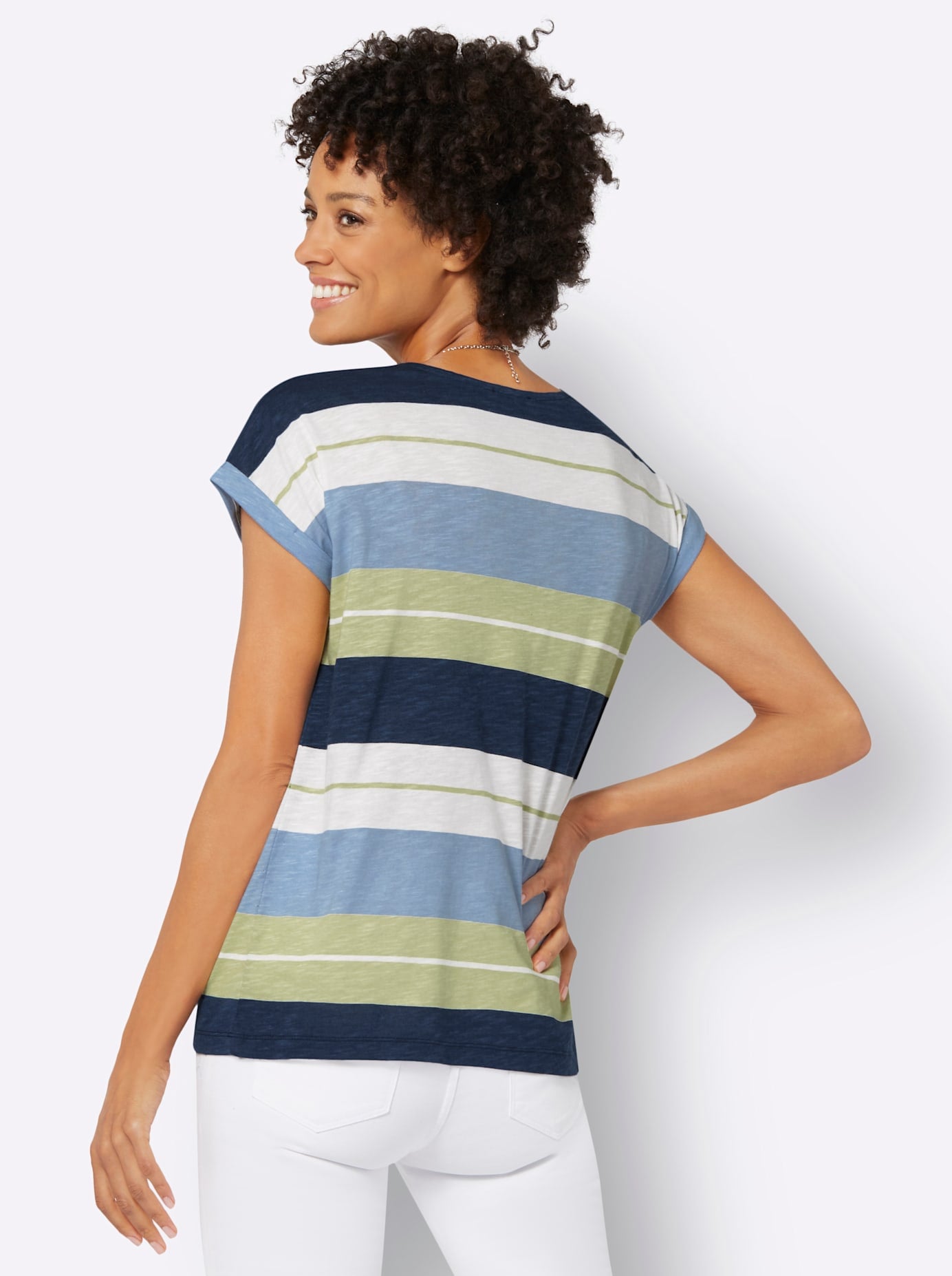 Casual Looks Kurzarmshirt »Shirt«, (1 tlg.)