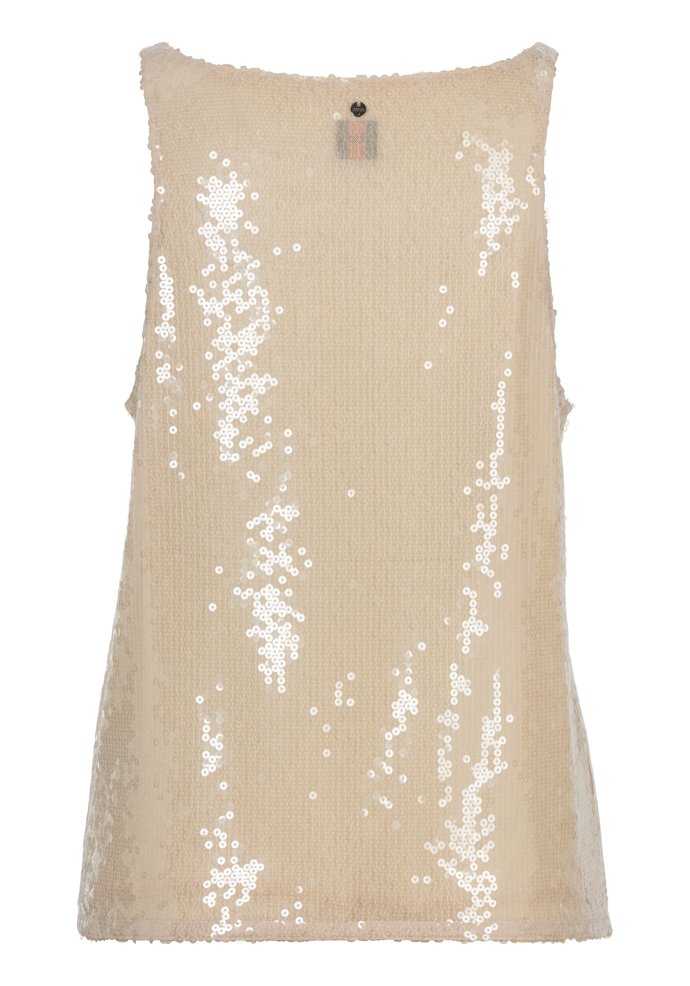BOSS ORANGE Klassische Bluse »Illettes Premium Damenmode«, mit Pailletten